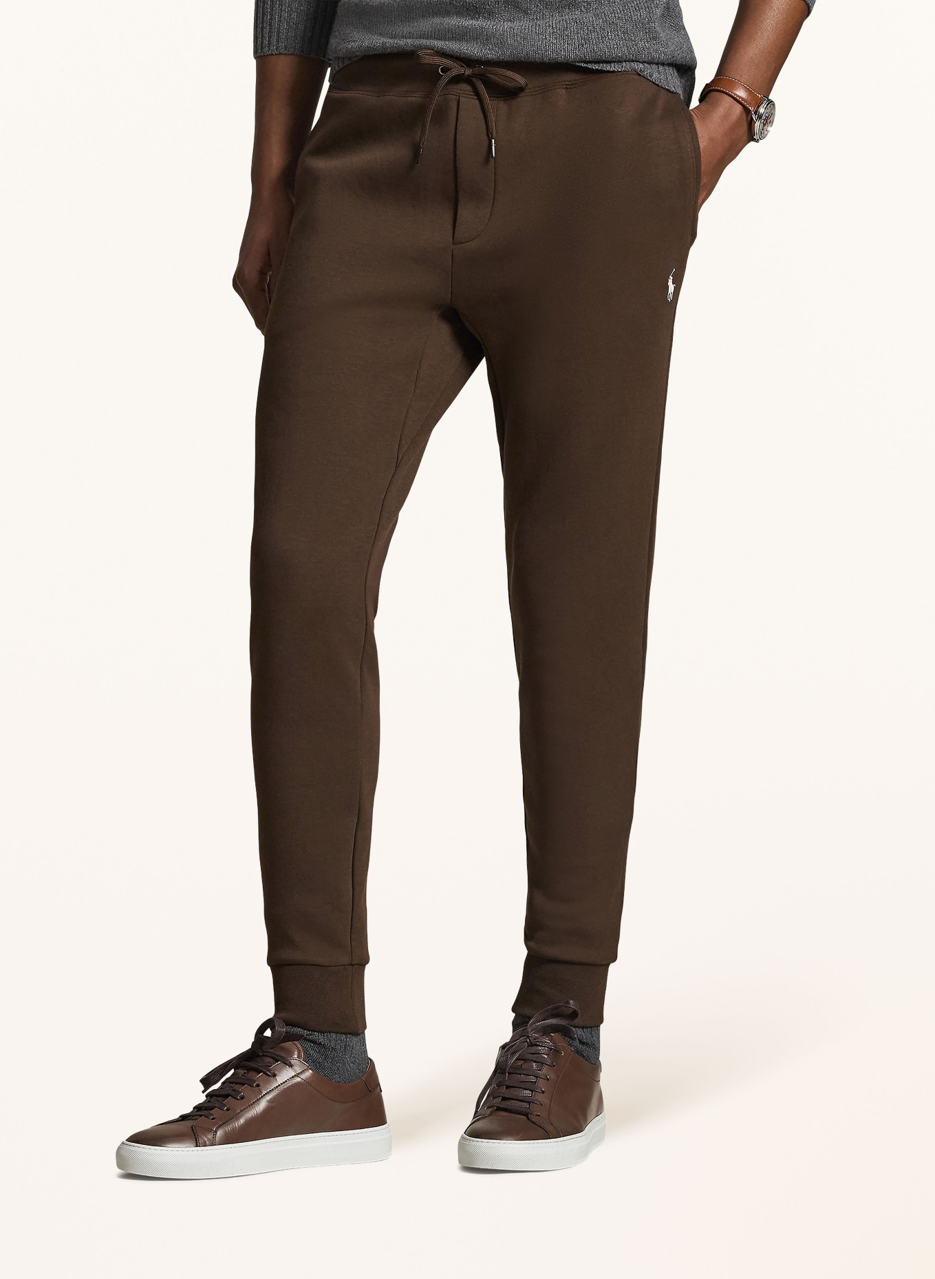 POLO RALPH LAUREN Sweatpants: BROWN