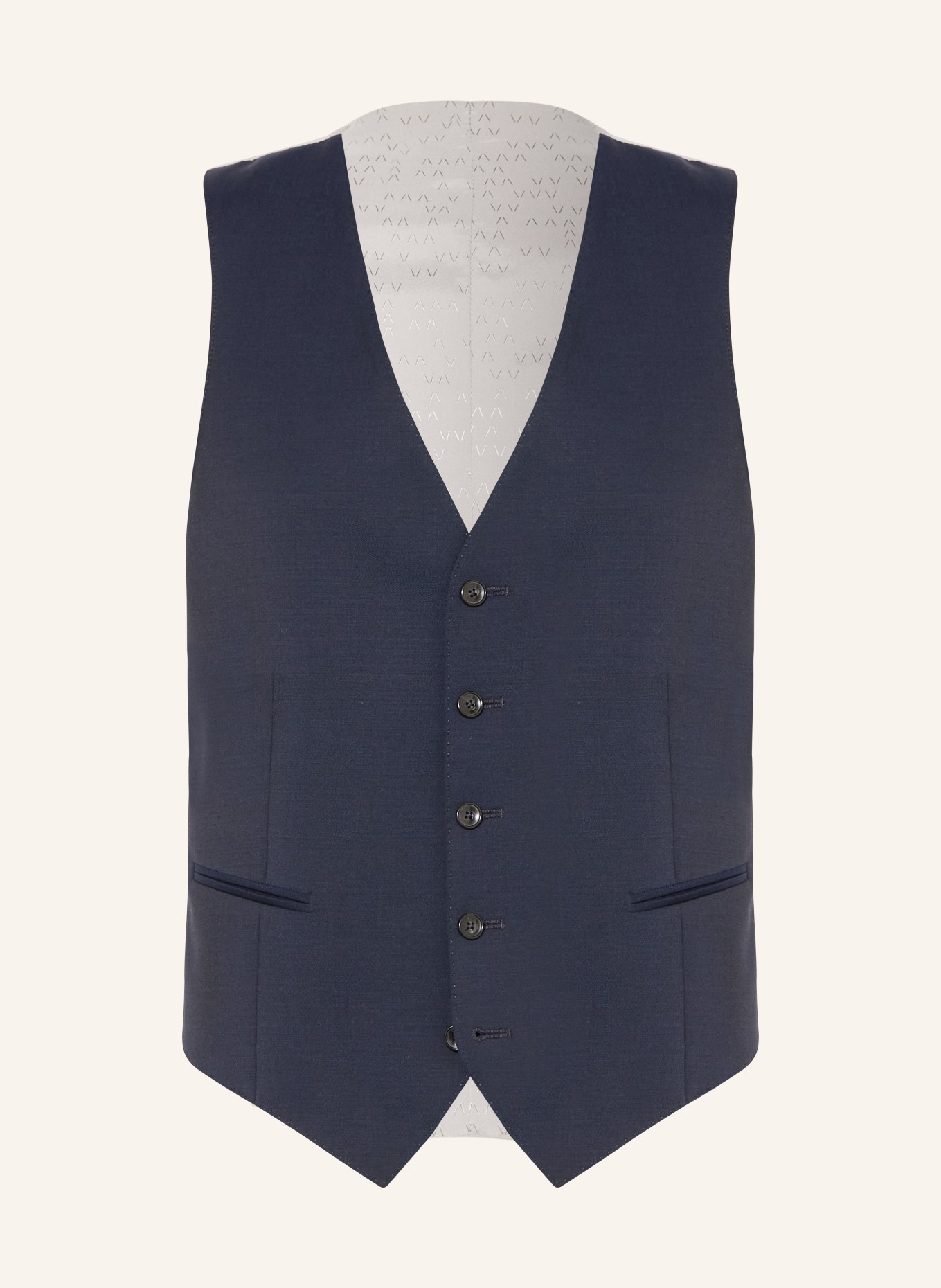 DRESSLER Anzugweste Slim Fit: DUNKELBLAU