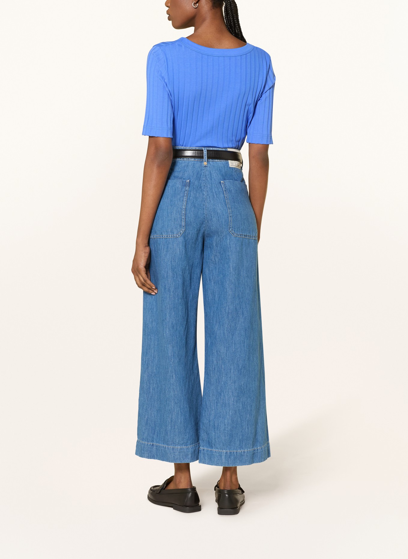 lilienfels Strickshirt: BLAU