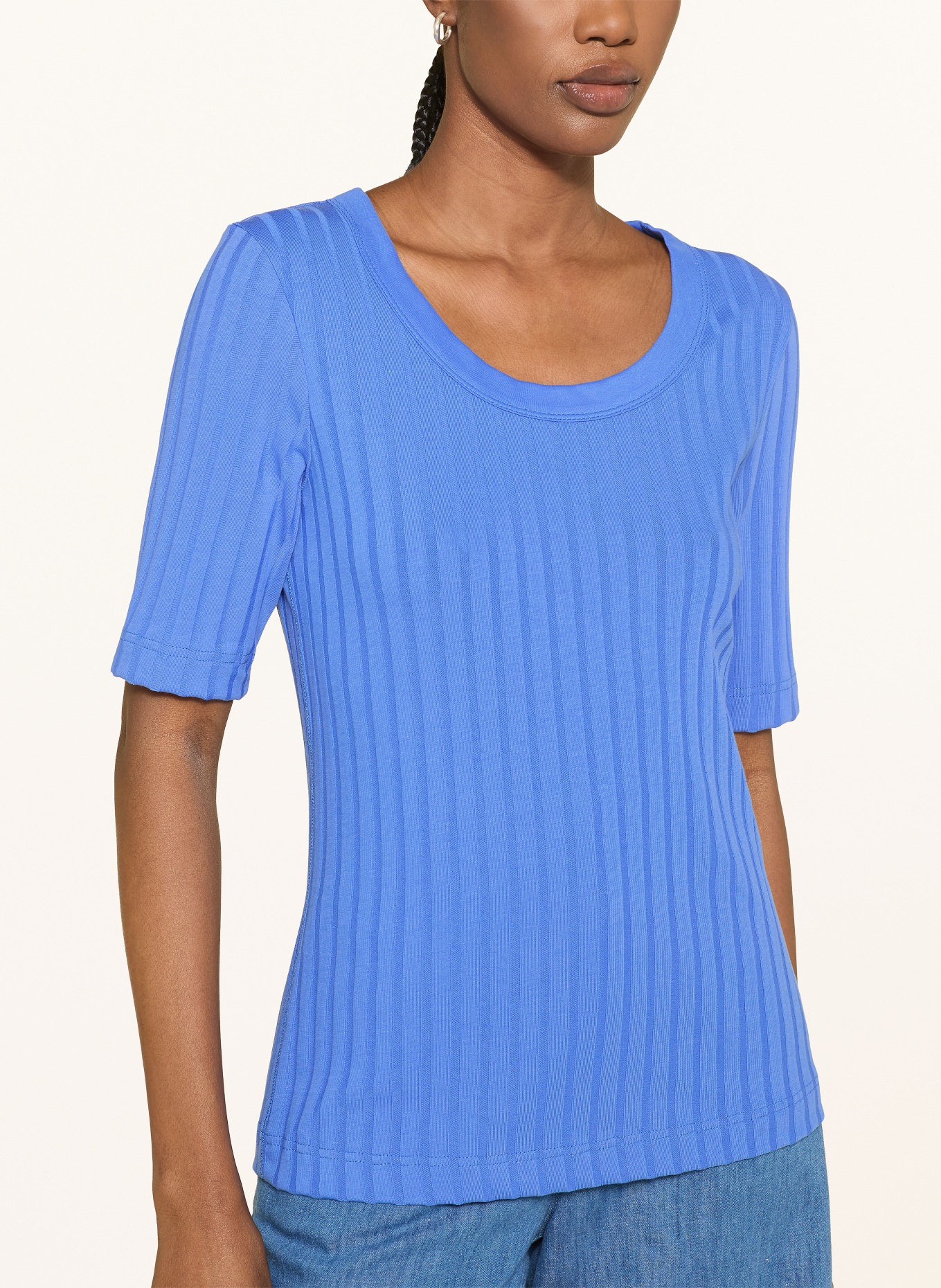 lilienfels Strickshirt: BLAU