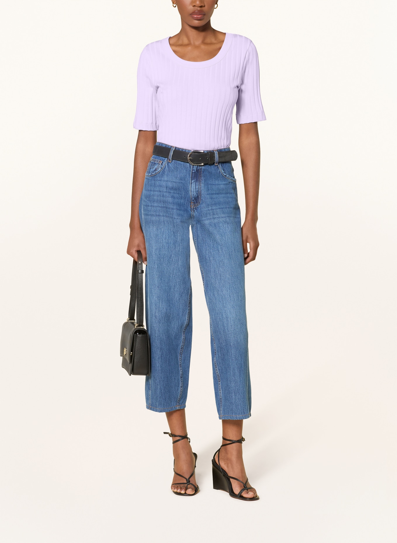 lilienfels Strickshirt: HELLLILA