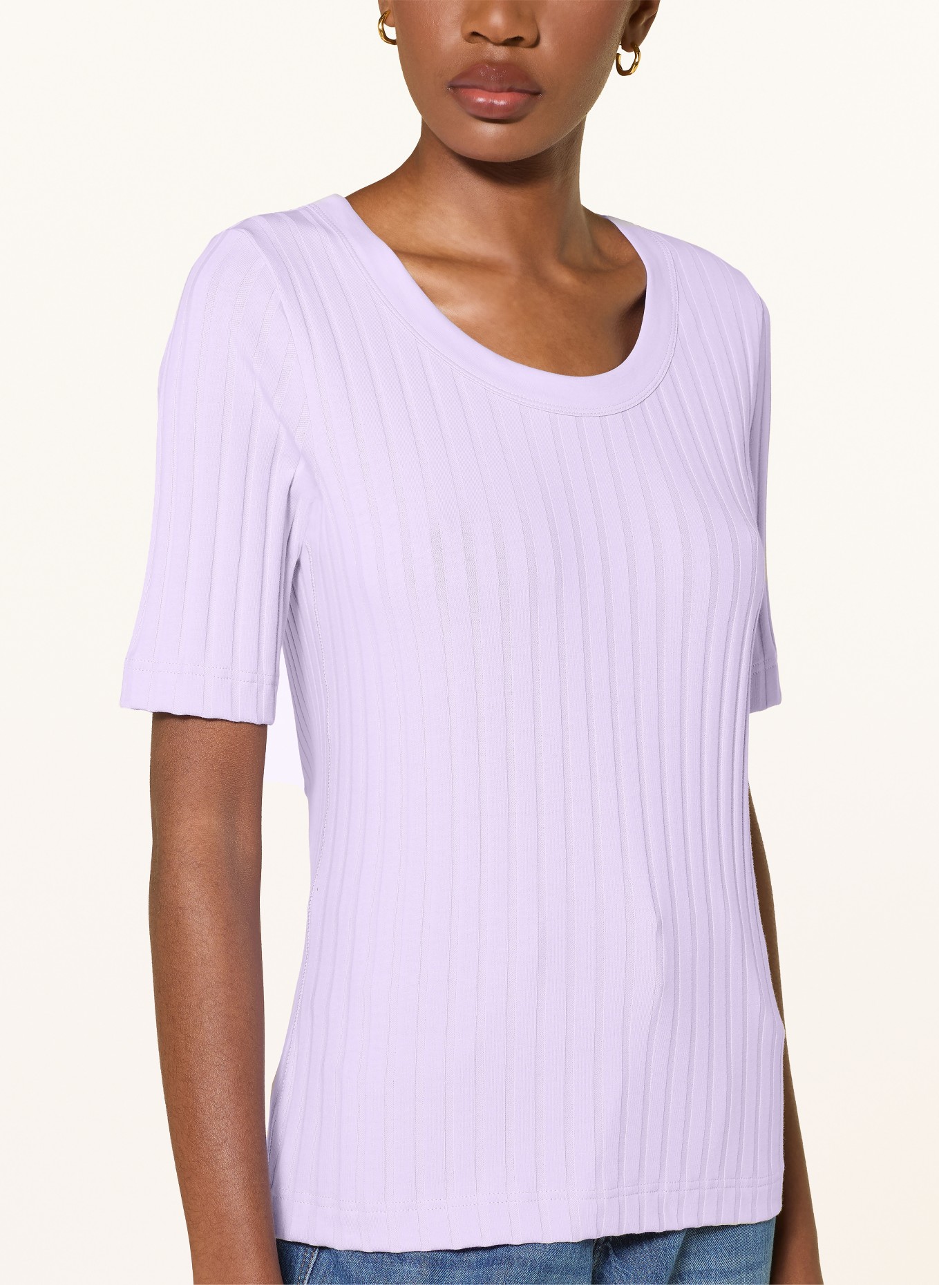 lilienfels Strickshirt: HELLLILA