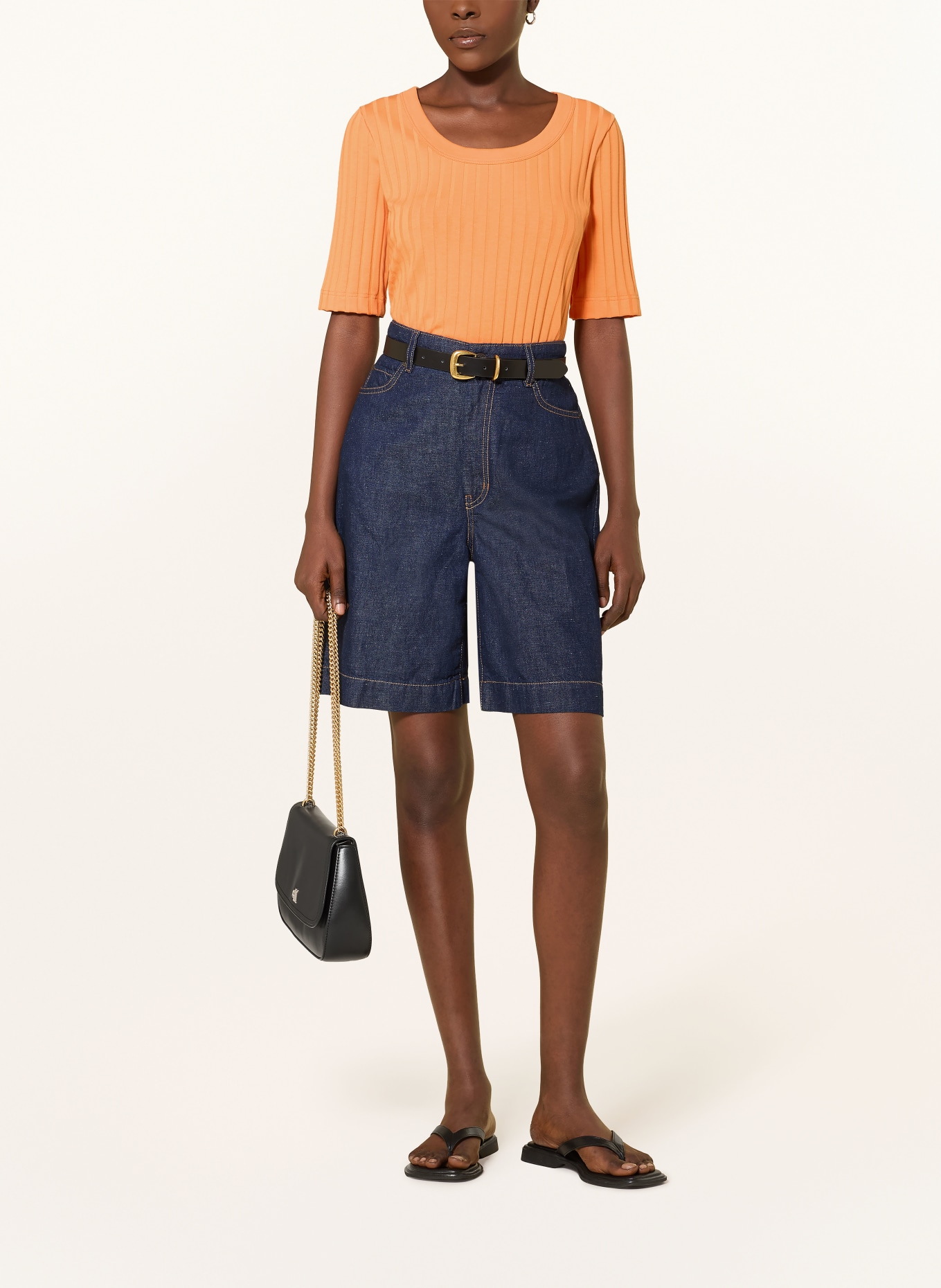 lilienfels Strickshirt: ORANGE