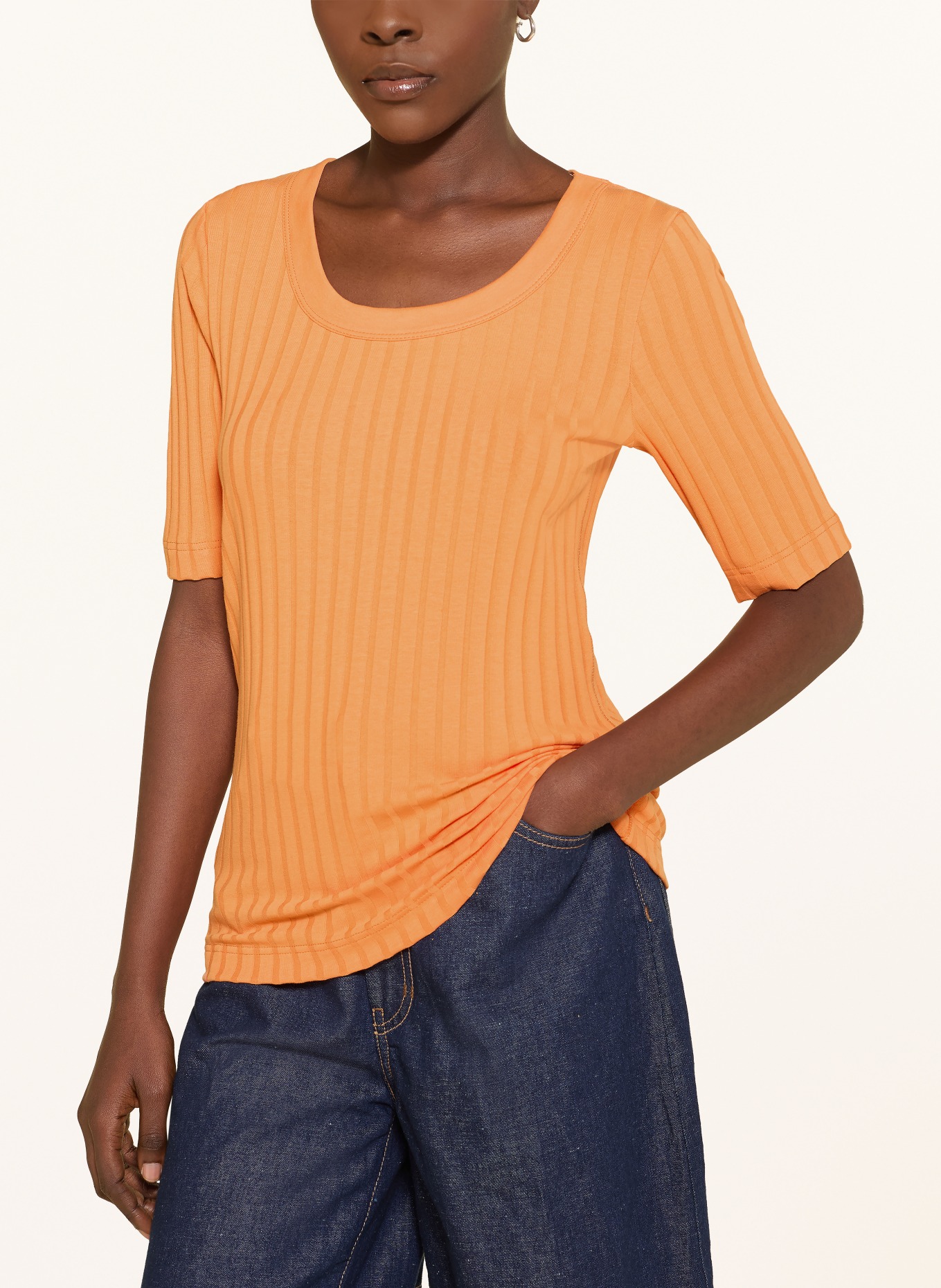 lilienfels Strickshirt: ORANGE