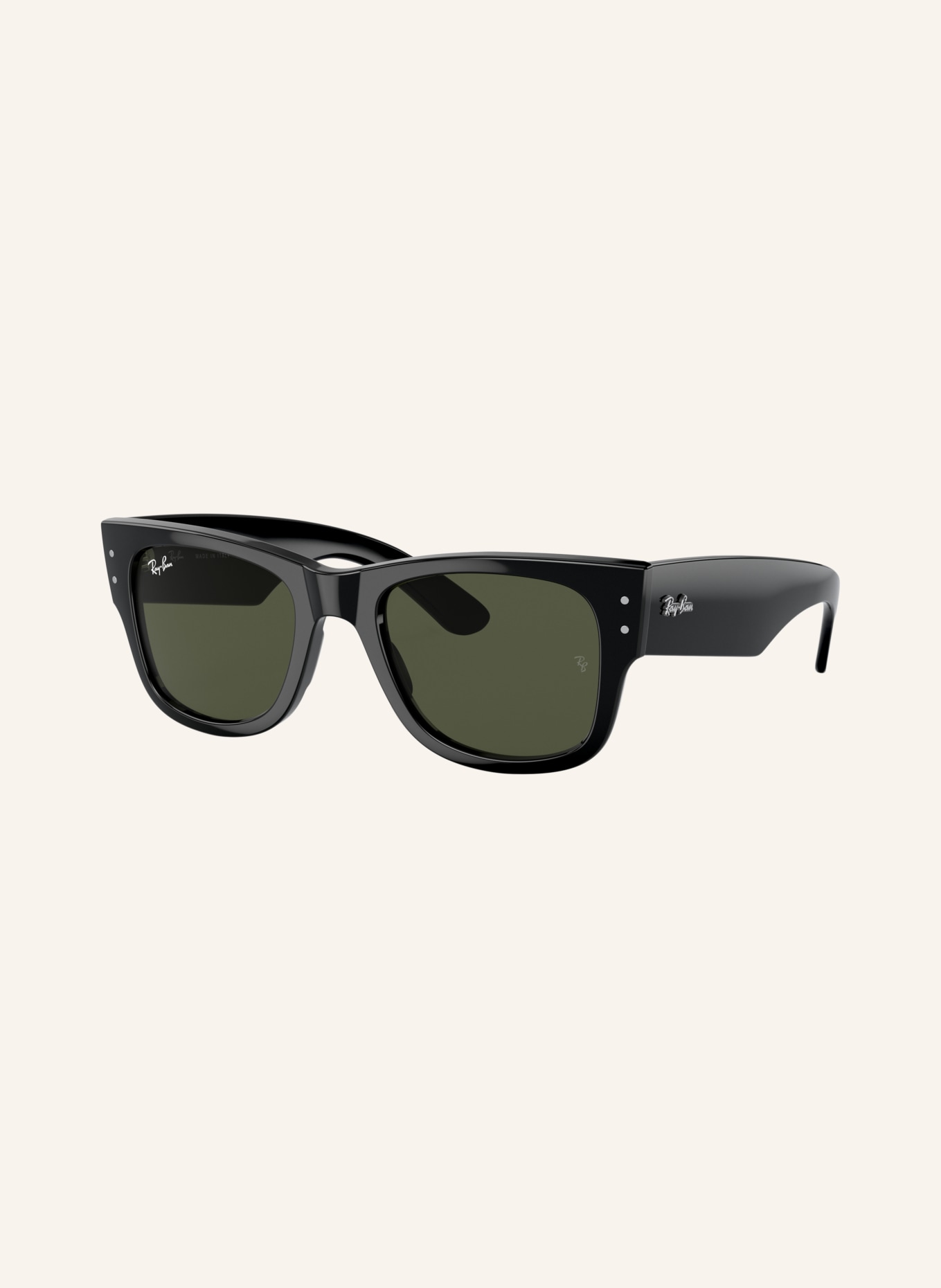 Ray-Ban Sunglasses RB0840S: BLACK/GREEN