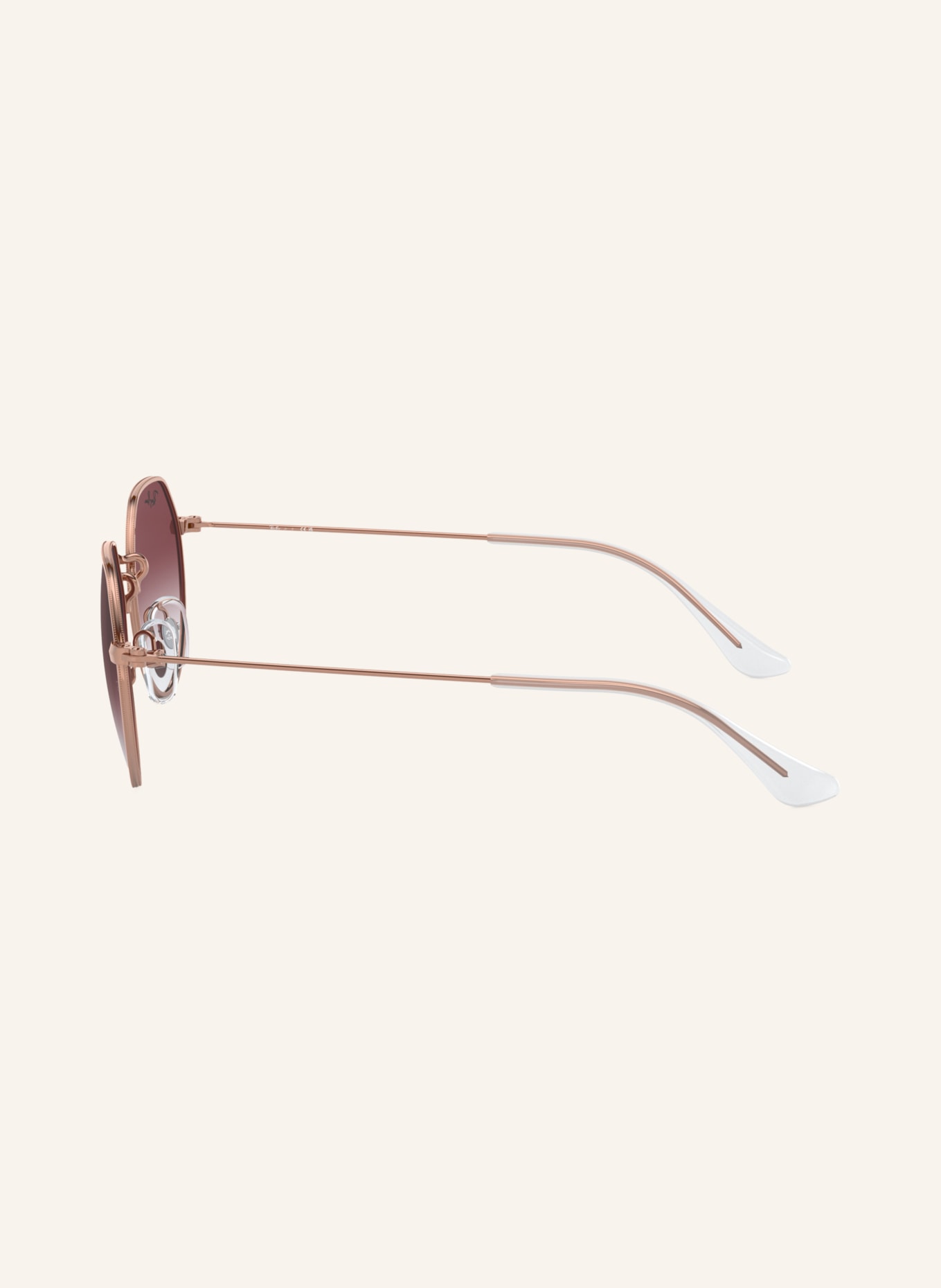 Ray-Ban Zonnebril RJ9565S: ROSÉGOUD/BRUIN VERLOOP