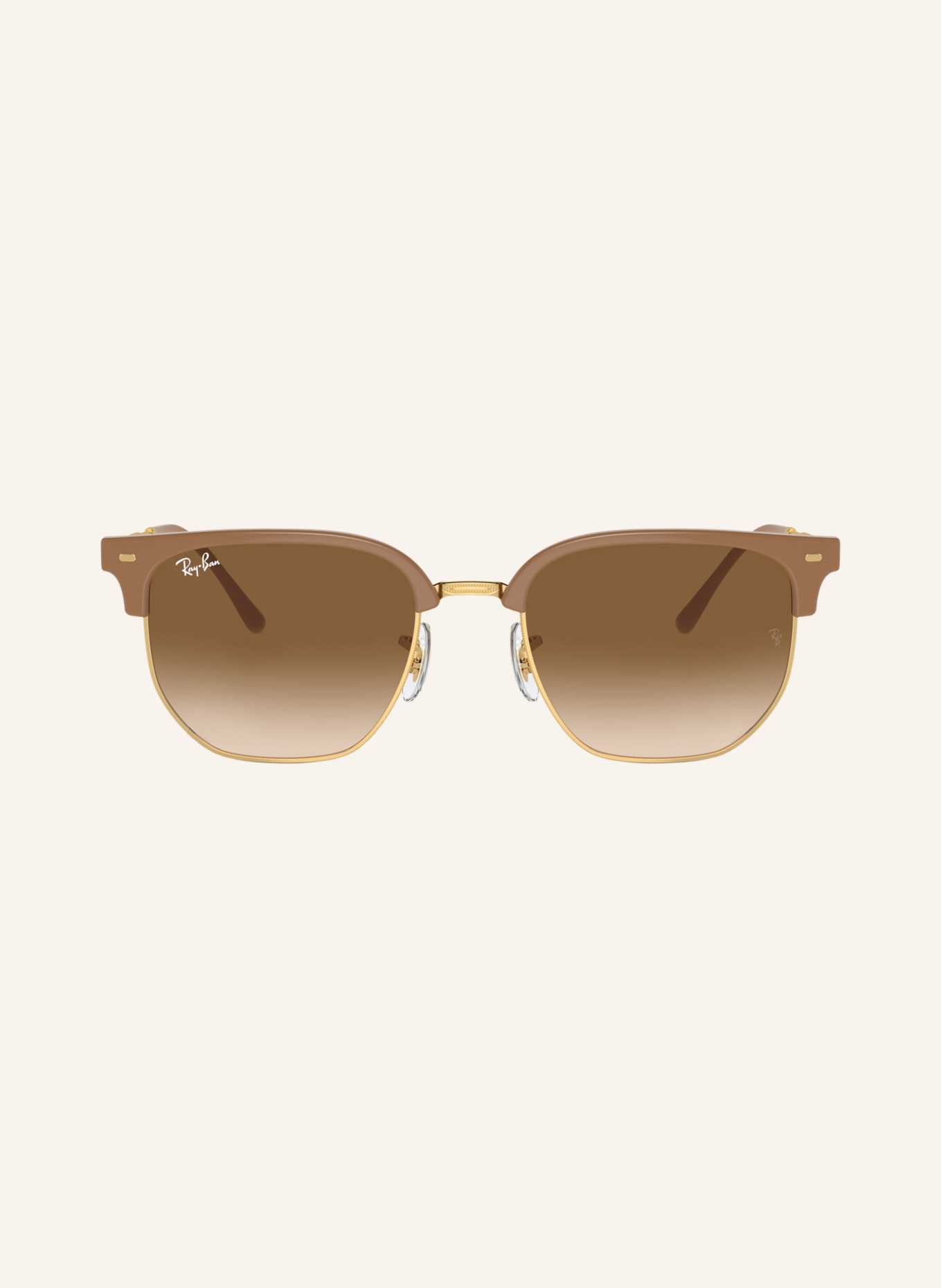 Ray-Ban Sonnenbrille RB4416: BEIGE/ BRAUN VERLAUF