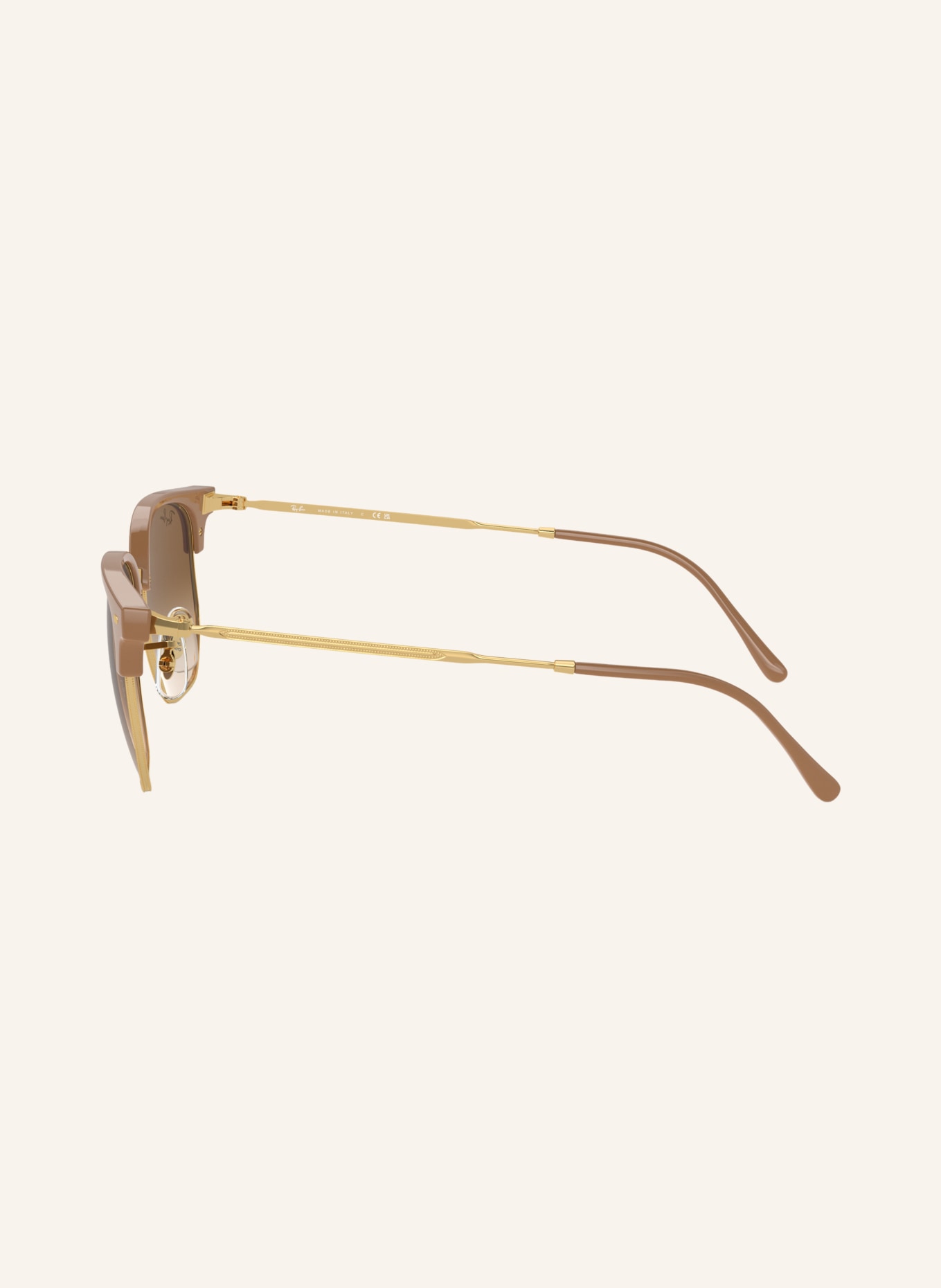 Ray-Ban Sonnenbrille RB4416: BEIGE/ BRAUN VERLAUF