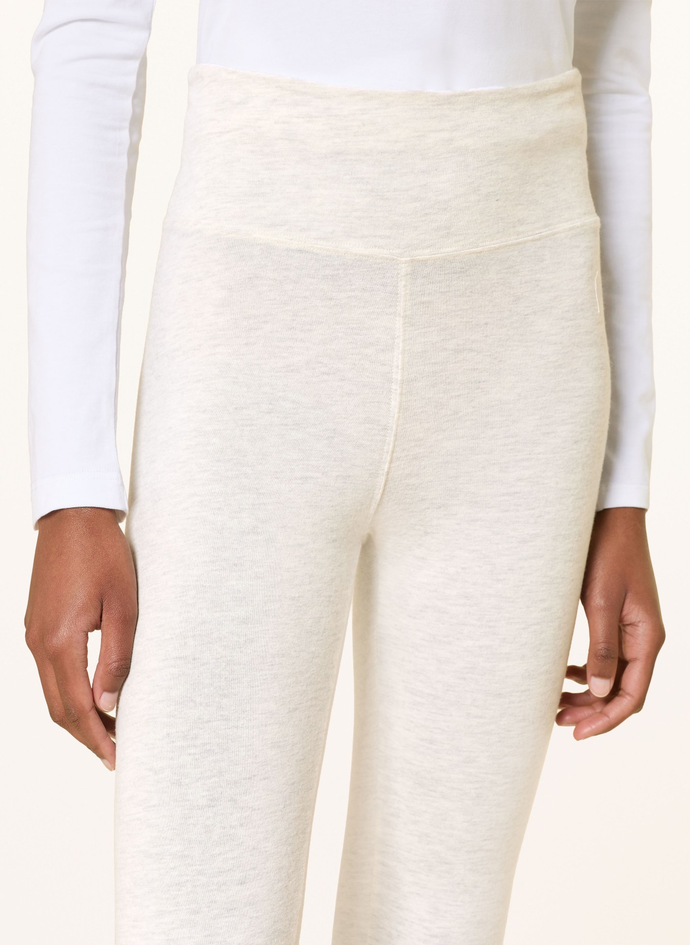 American Vintage Legíny YPAWOOD: GRIS CHINÉ HEATHER GREY