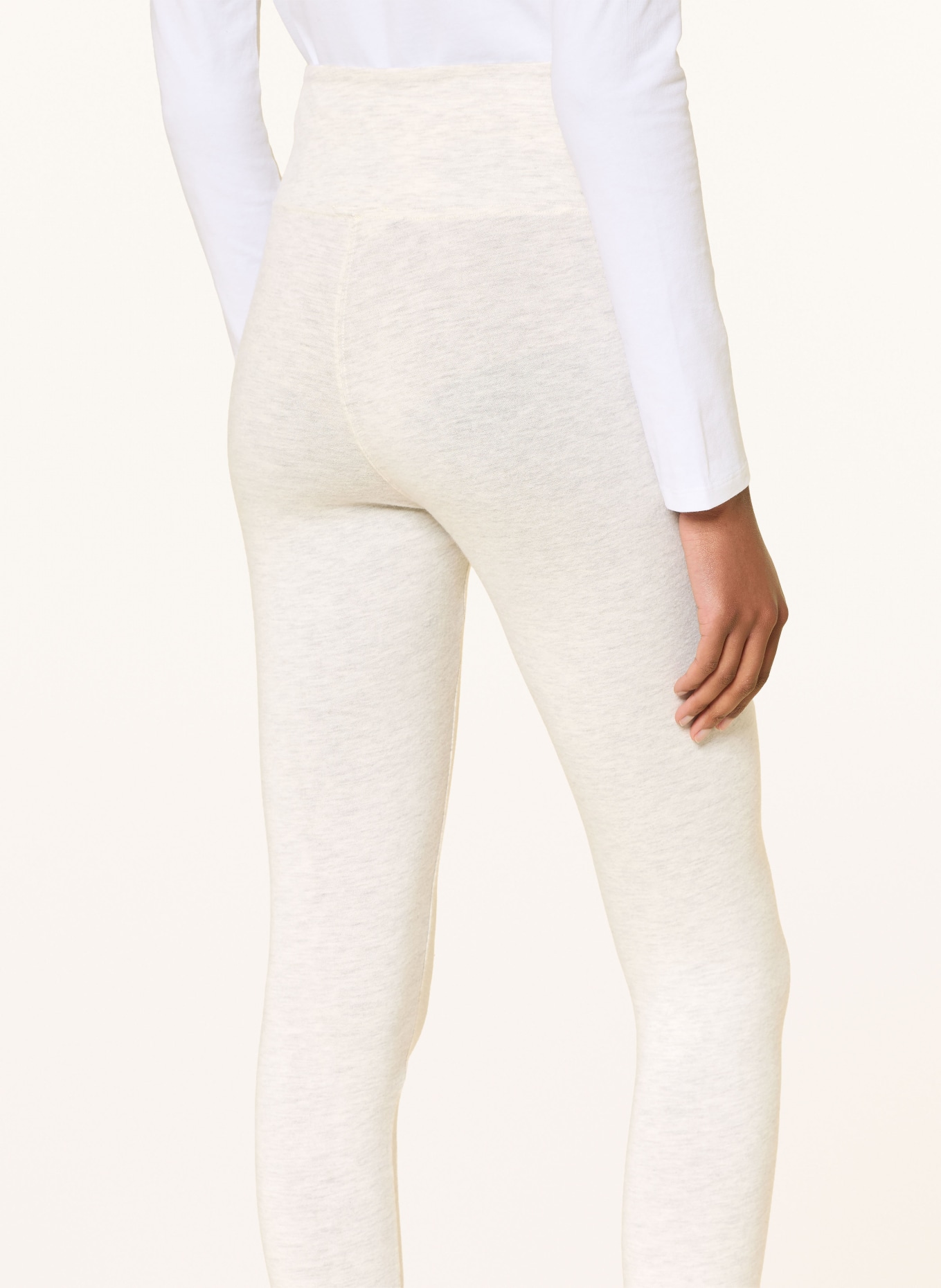 American Vintage Legíny YPAWOOD: GRIS CHINÉ HEATHER GREY