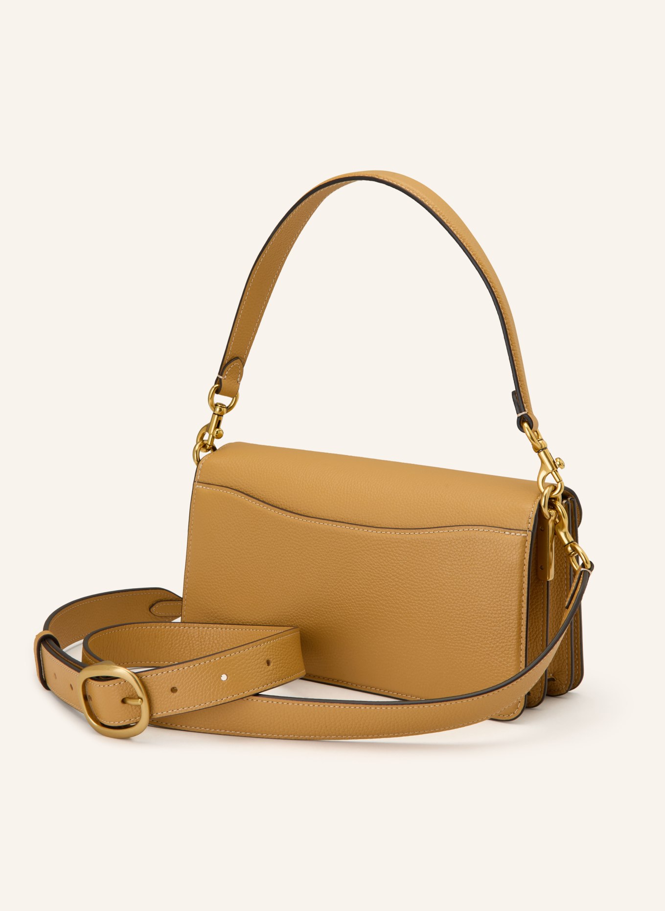 COACH Umhängetasche TABBY 26: CAMEL / GOLD