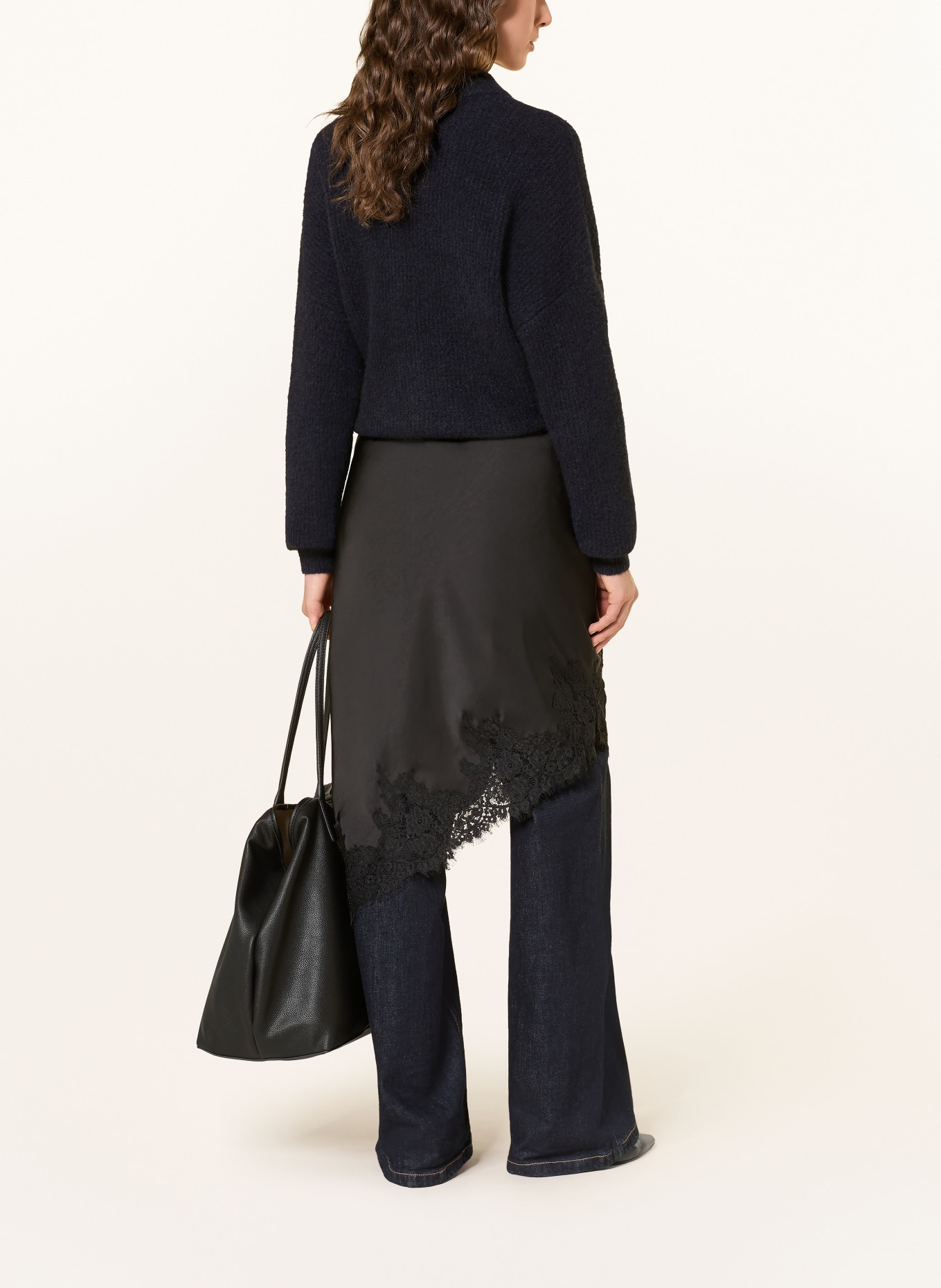 GESTUZ Strickjacke ALPHAGZ: DUNKELBLAU