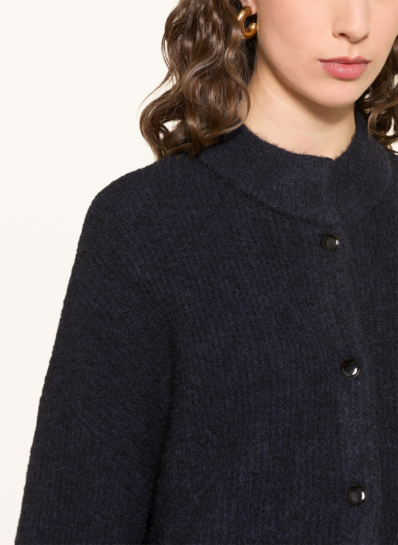 GESTUZ Strickjacke ALPHAGZ: DUNKELBLAU