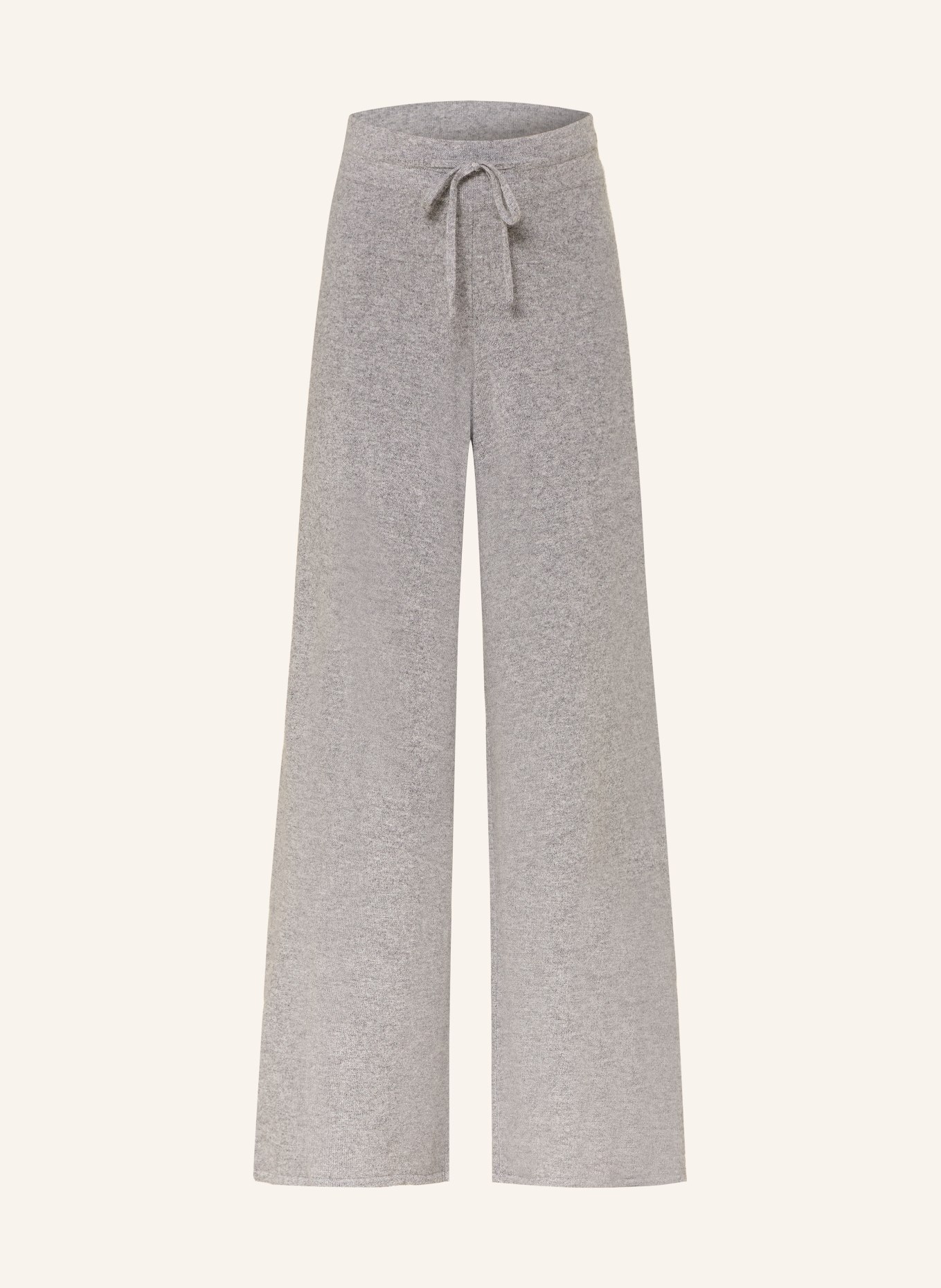 lilienfels Strickhose mit Cashmere: GRAU