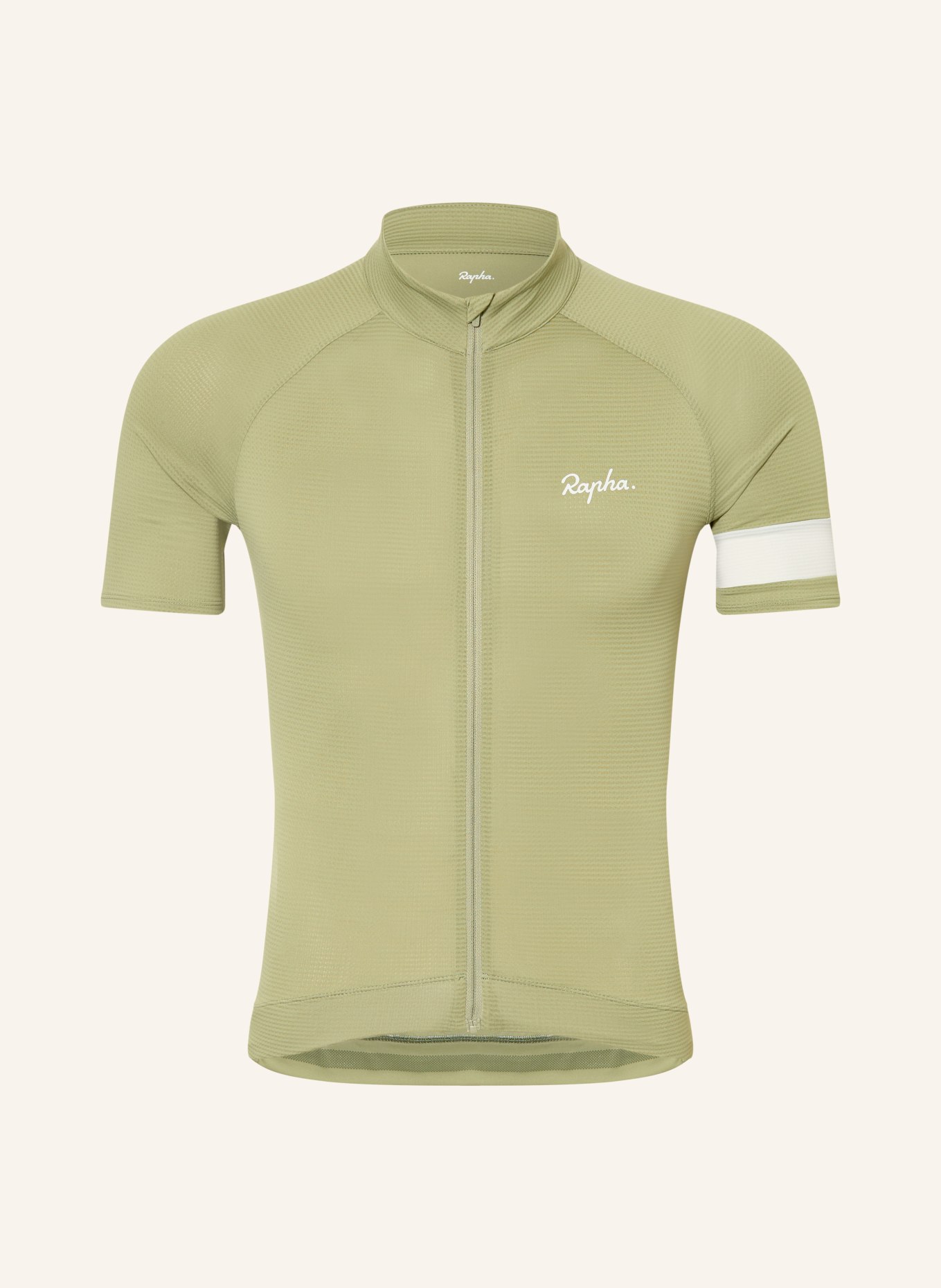 Rapha Tricou de ciclism CORE LIGHTWEIGHT JERSEY: OLIV / ALB