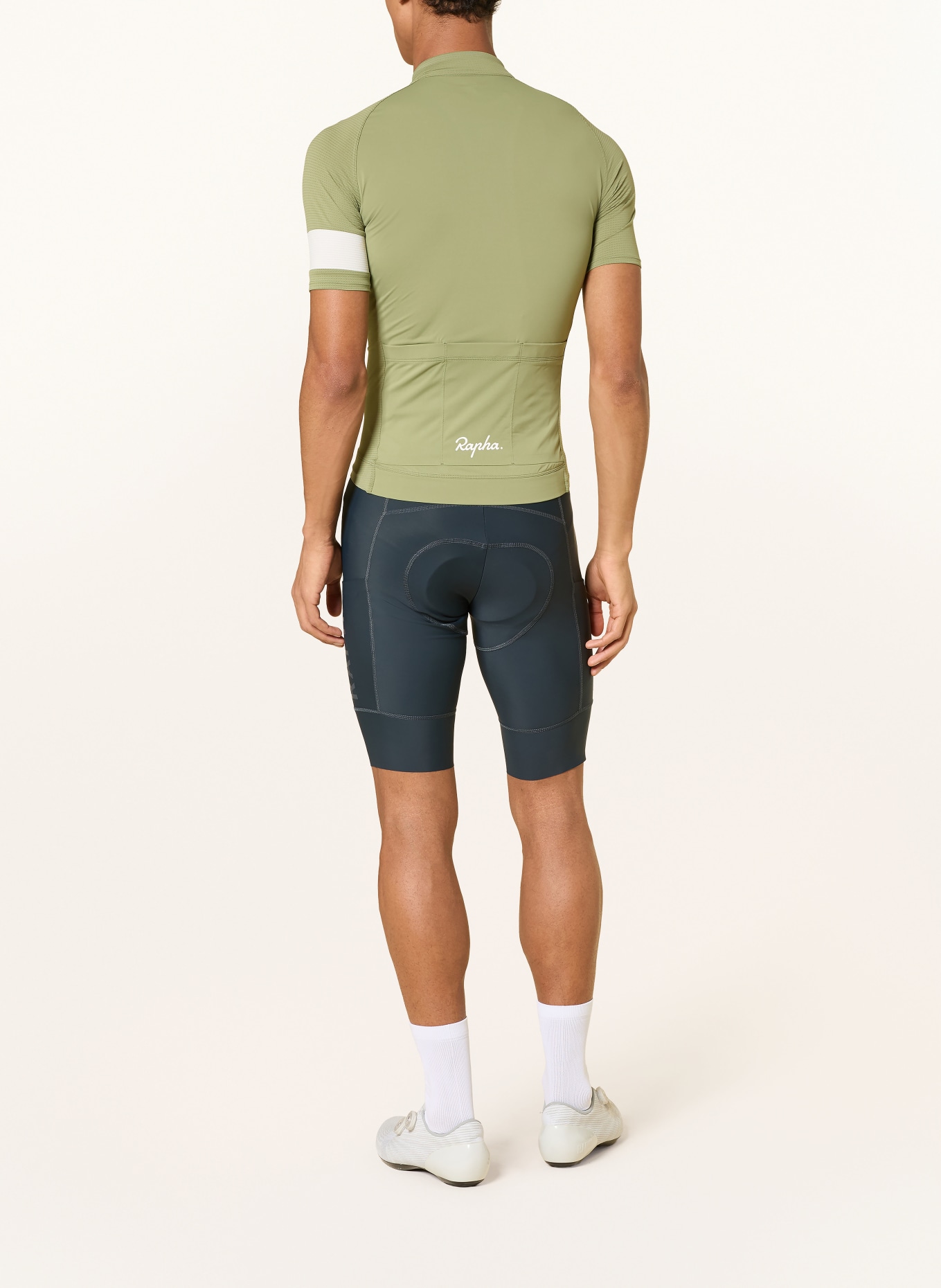 Rapha Tricou de ciclism CORE LIGHTWEIGHT JERSEY: OLIV / ALB