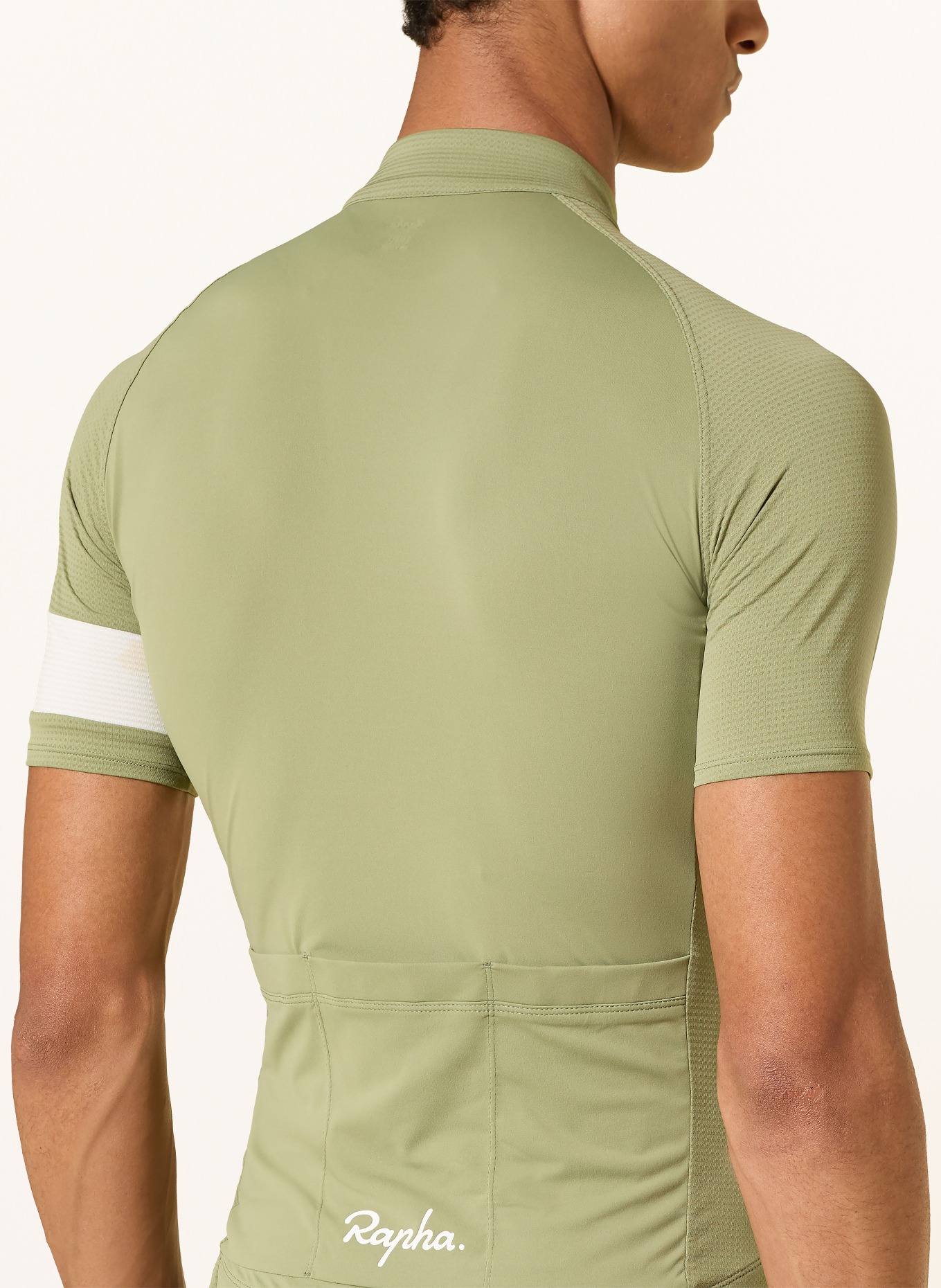 Rapha Tricou de ciclism CORE LIGHTWEIGHT JERSEY: OLIV / ALB