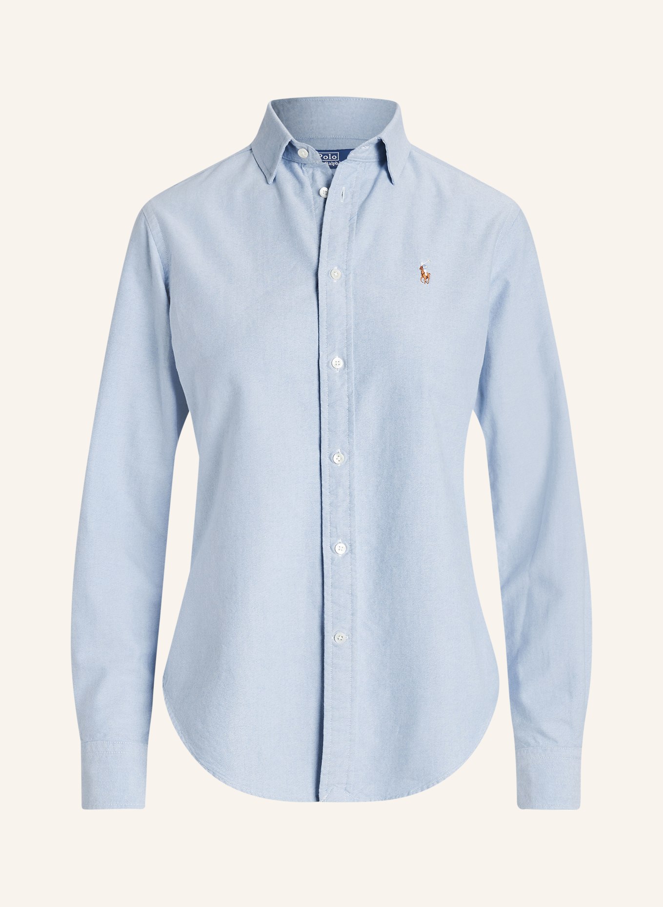 POLO RALPH LAUREN Shirt blouse: LIGHT BLUE