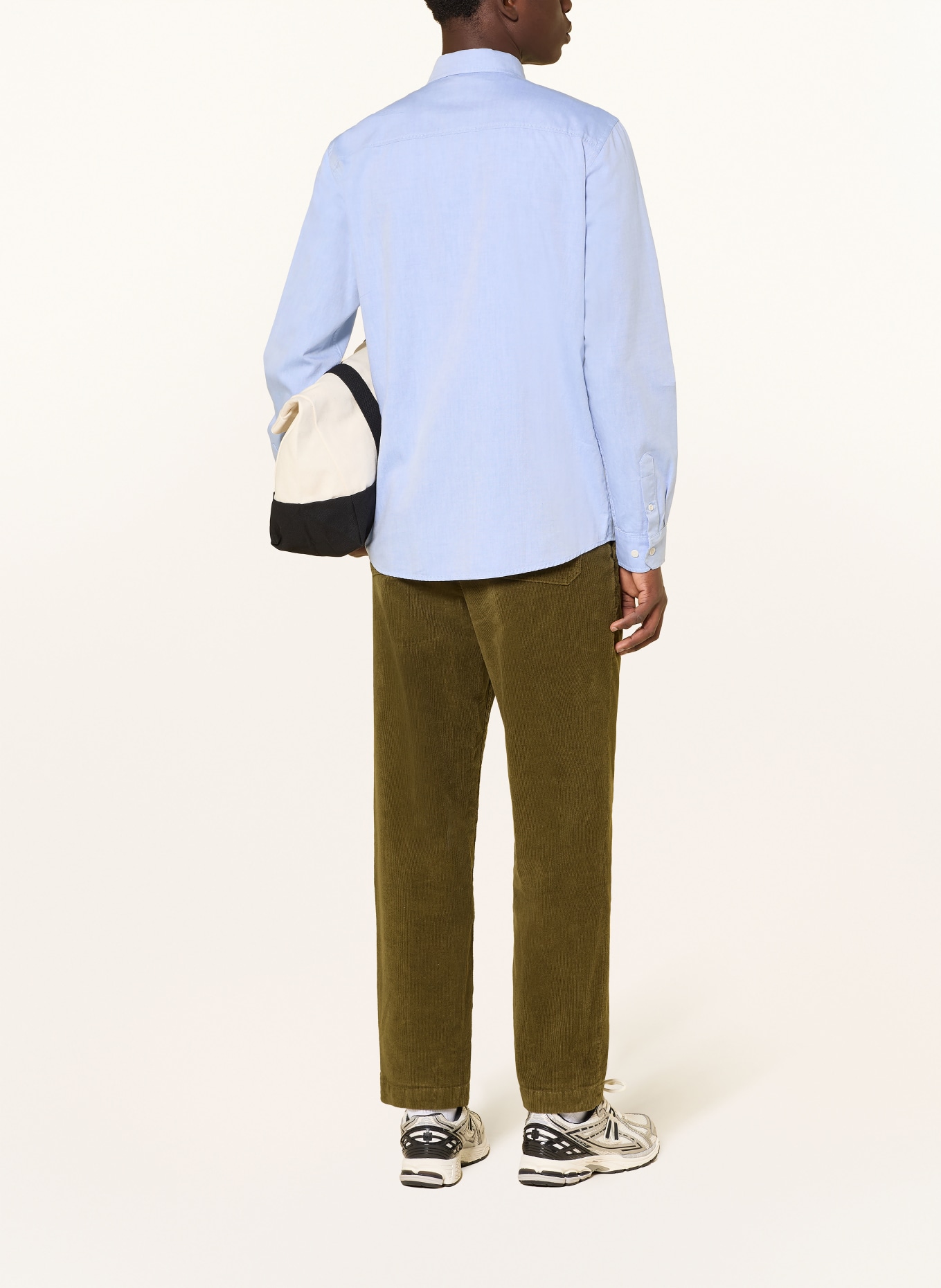 ARMEDANGELS Overhemd QUAASA Comfort Fit: LICHTBLAUW