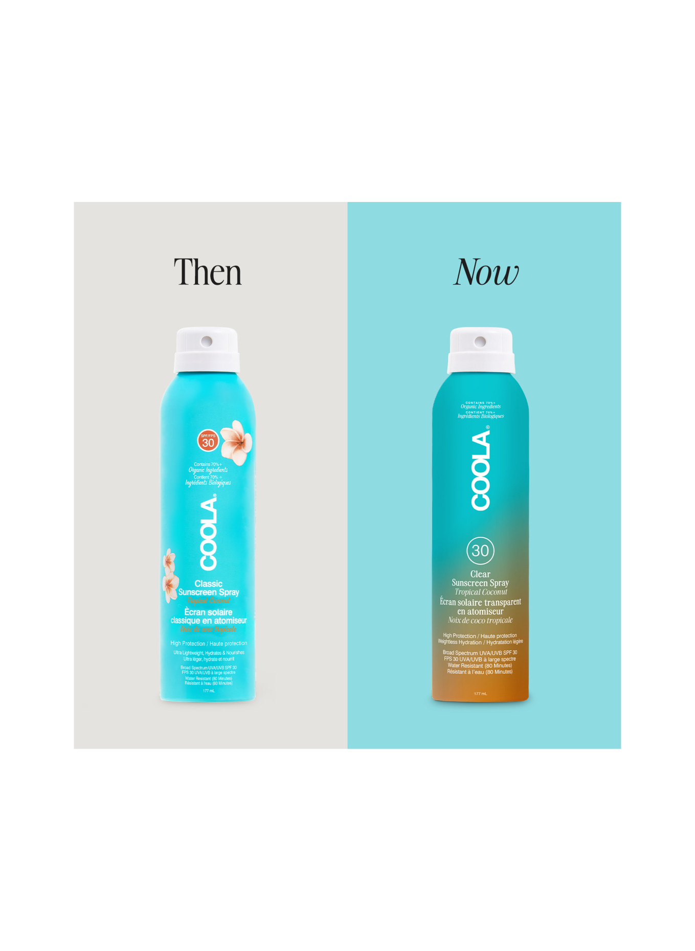 COOLA SPRAY CORPS CLASSIQUE PINA COLADA SPF 30