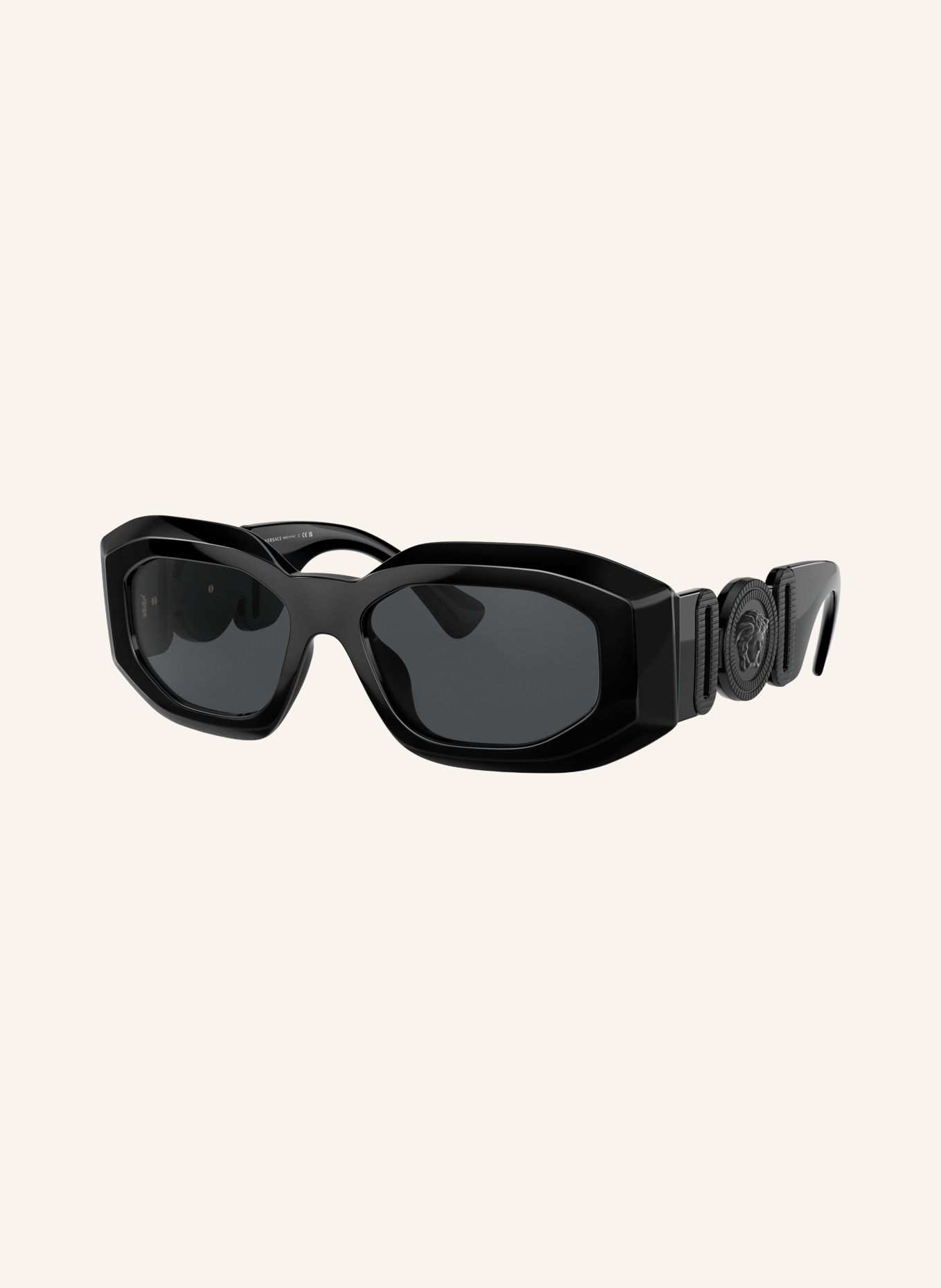 VERSACE Sunglasses VE4425U: BLACK/DARK GRAY