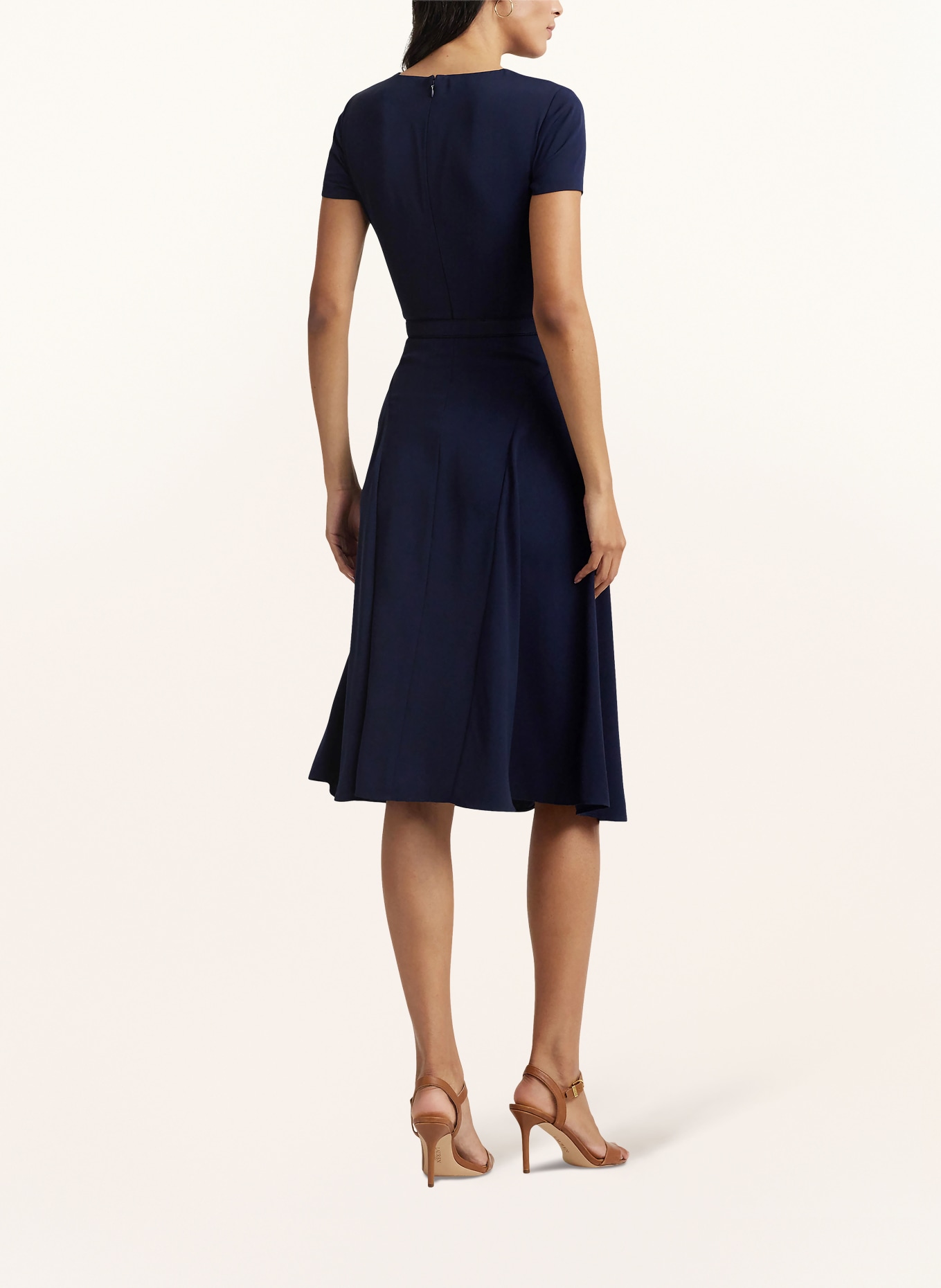 LAUREN RALPH LAUREN Kleid: DUNKELBLAU