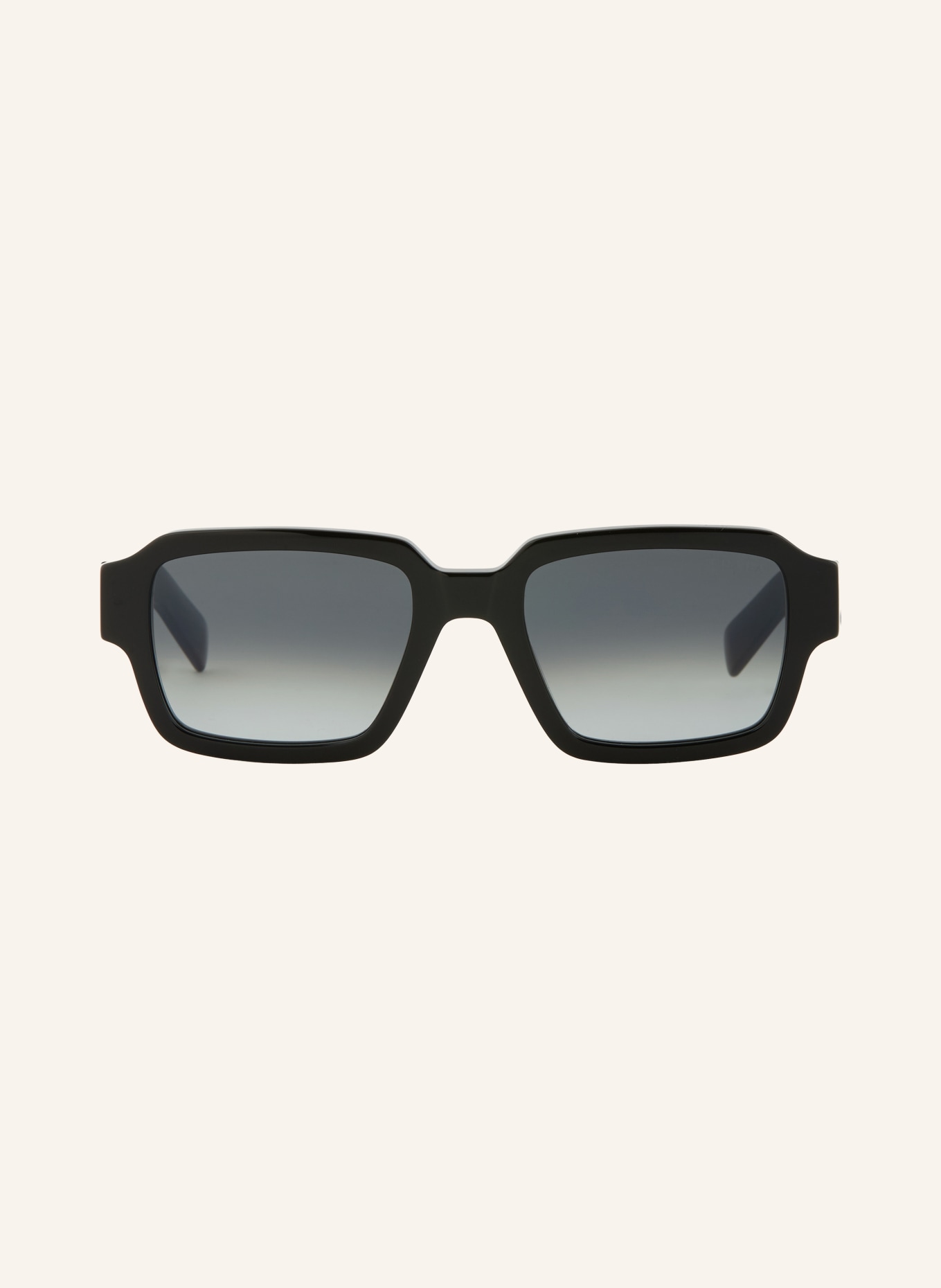PRADA Sonnenbrille PR 02ZS: SCHWARZ/ GRAU VERLAUF