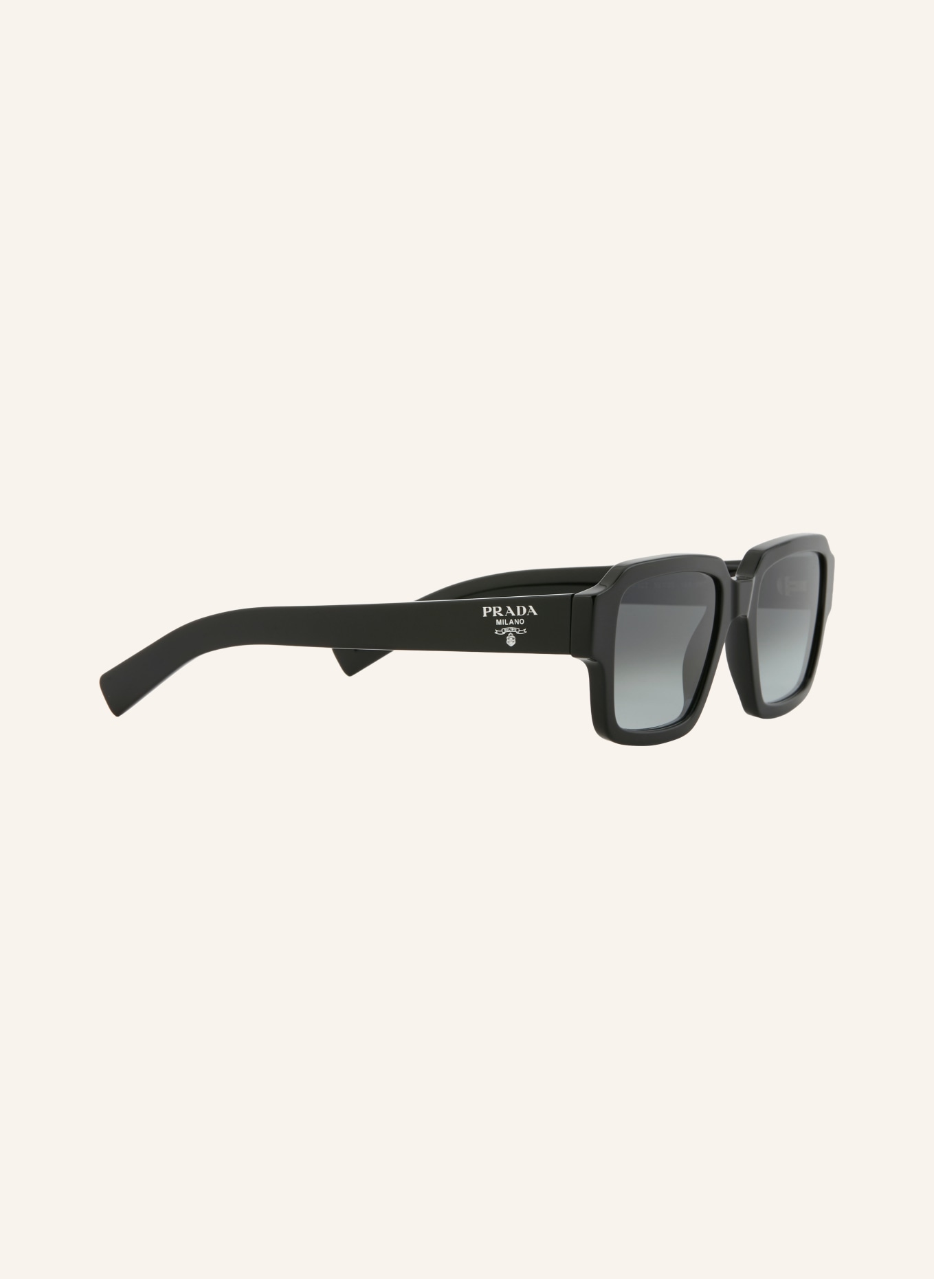PRADA Sonnenbrille PR 02ZS: SCHWARZ/ GRAU VERLAUF