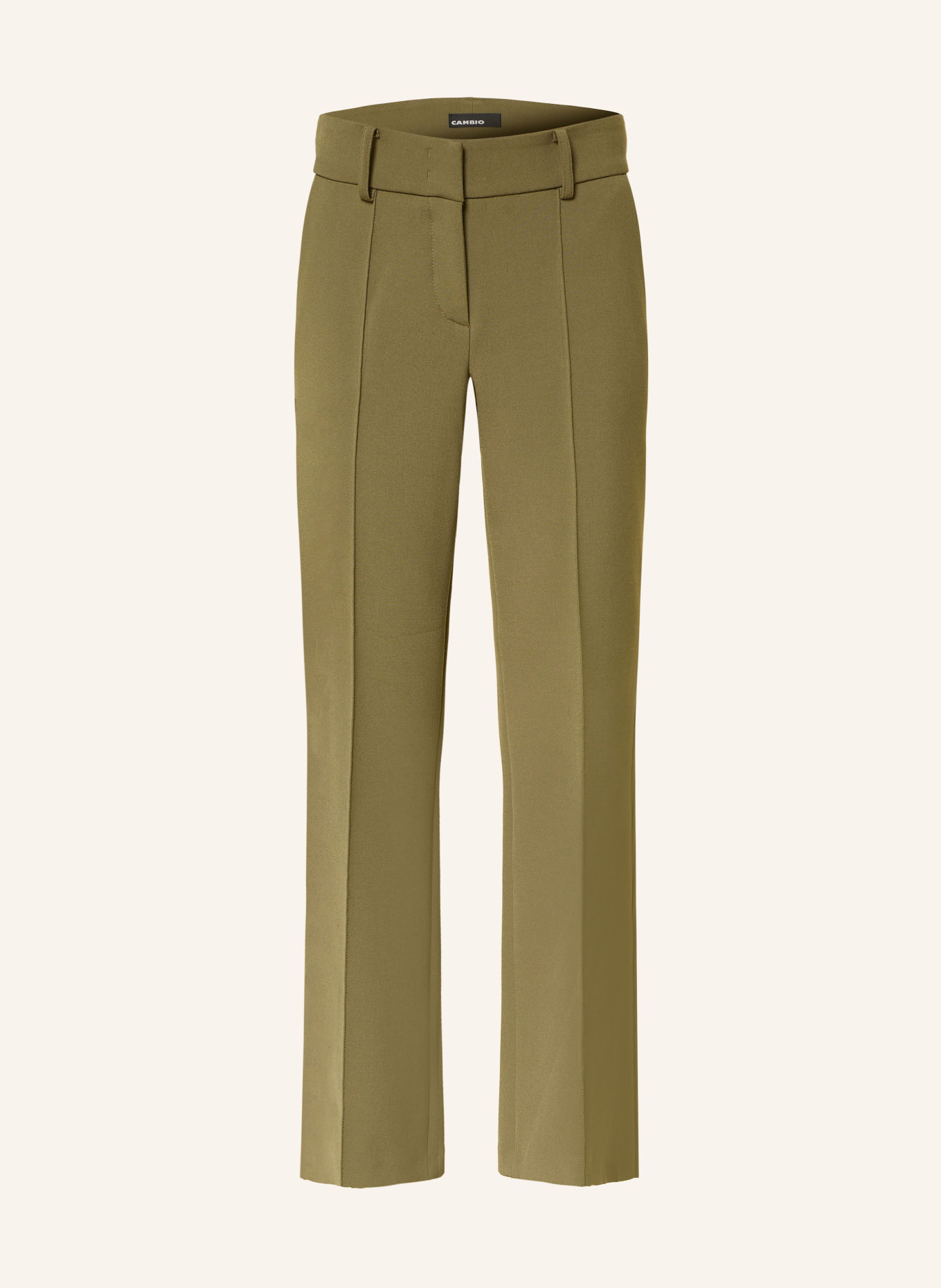 CAMBIO Bootcut-broek FARAH: OLIJF
