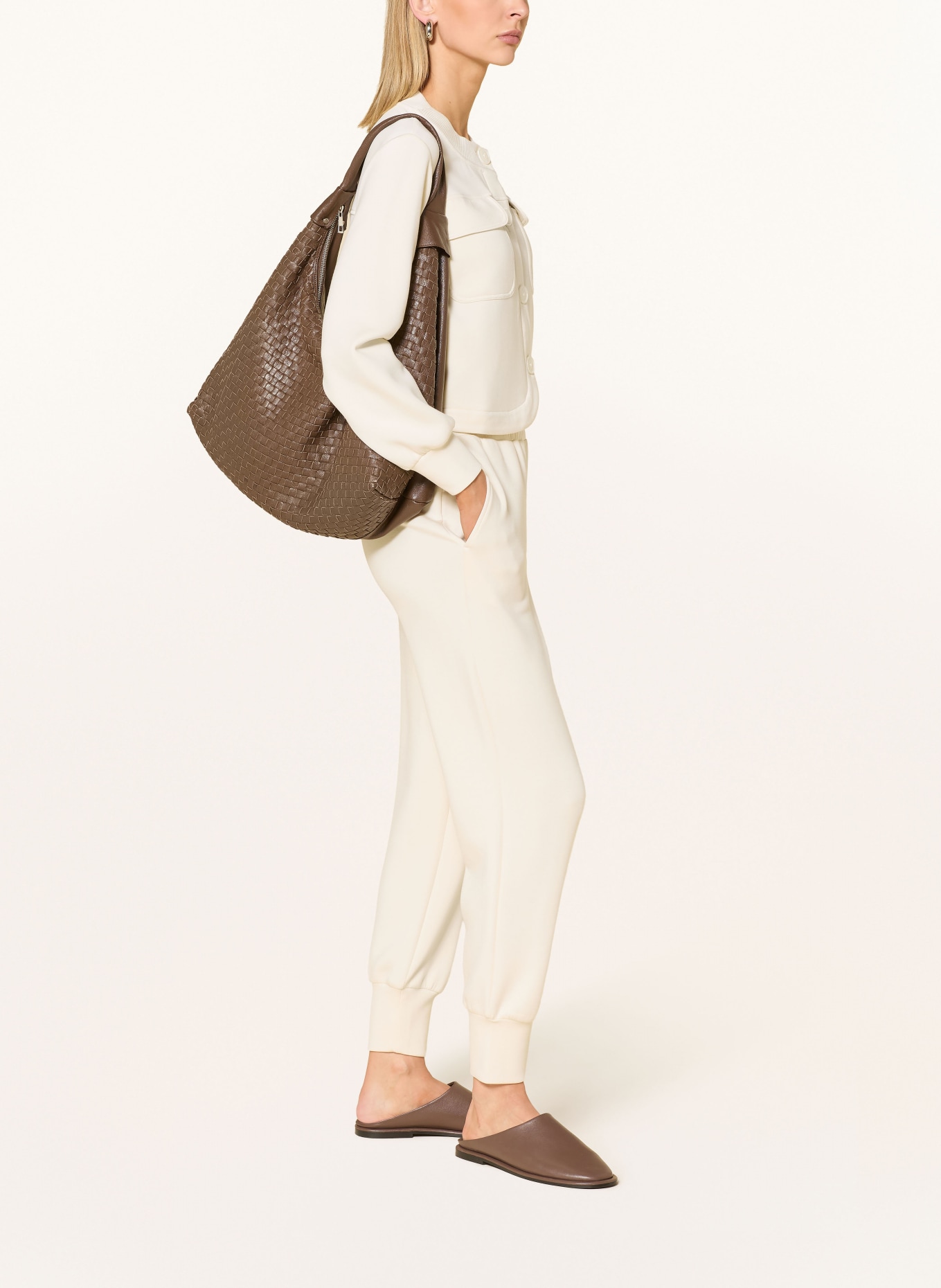 VARLEY pantalon de survêtement: CRÈME