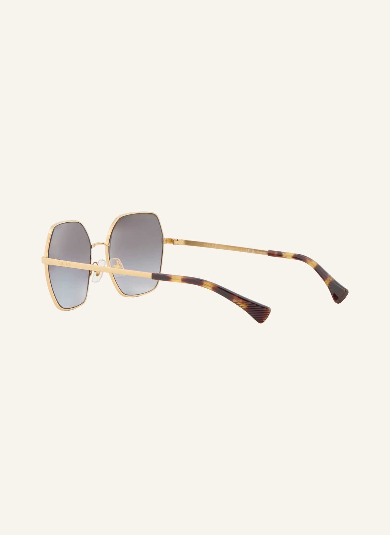 RALPH Lunettes de soleil RA4138: OR/GRIS POLARISÉ