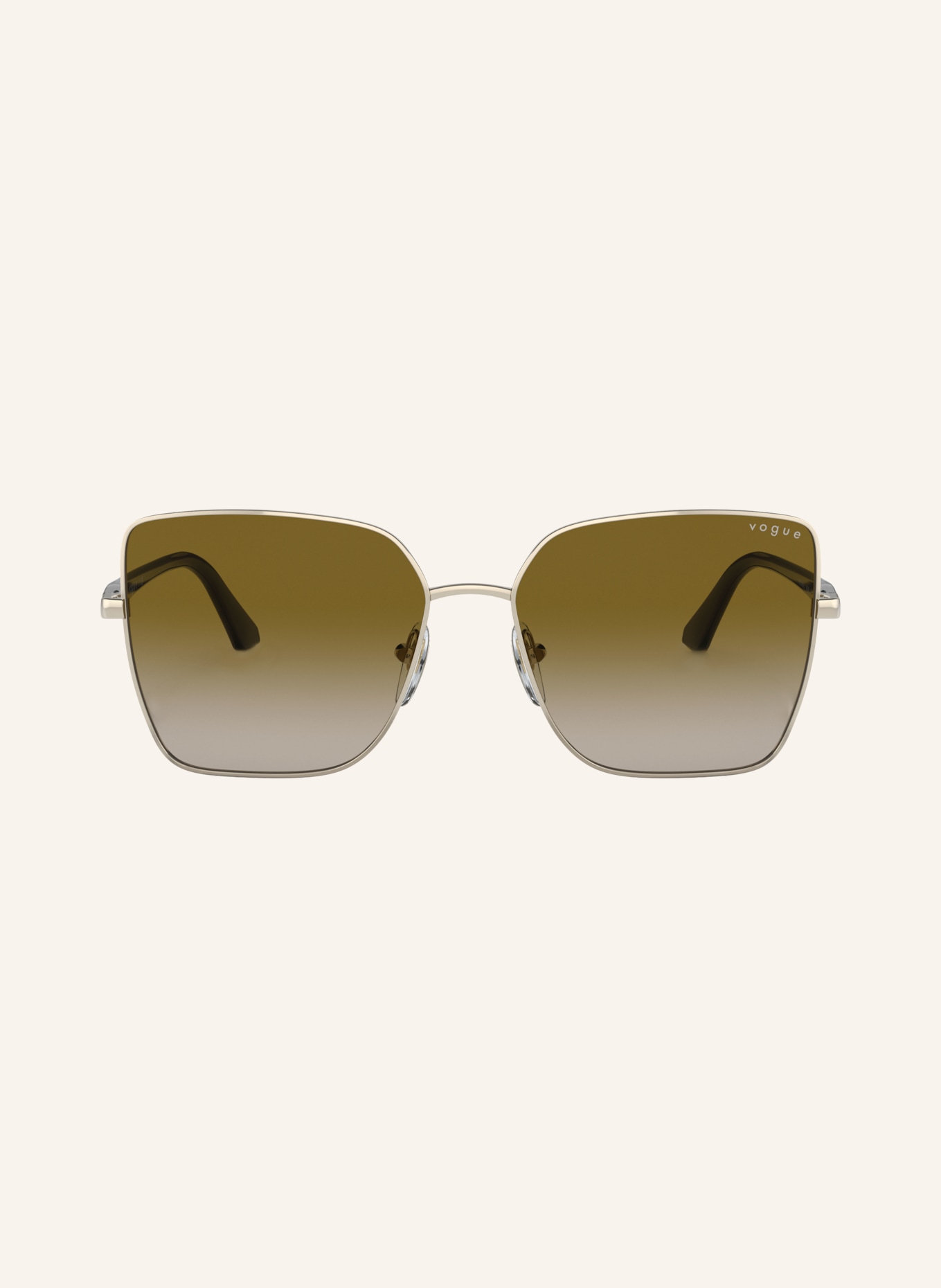 VOGUE Sunglasses VO4199S: GOLD/BROWN GRADIENT