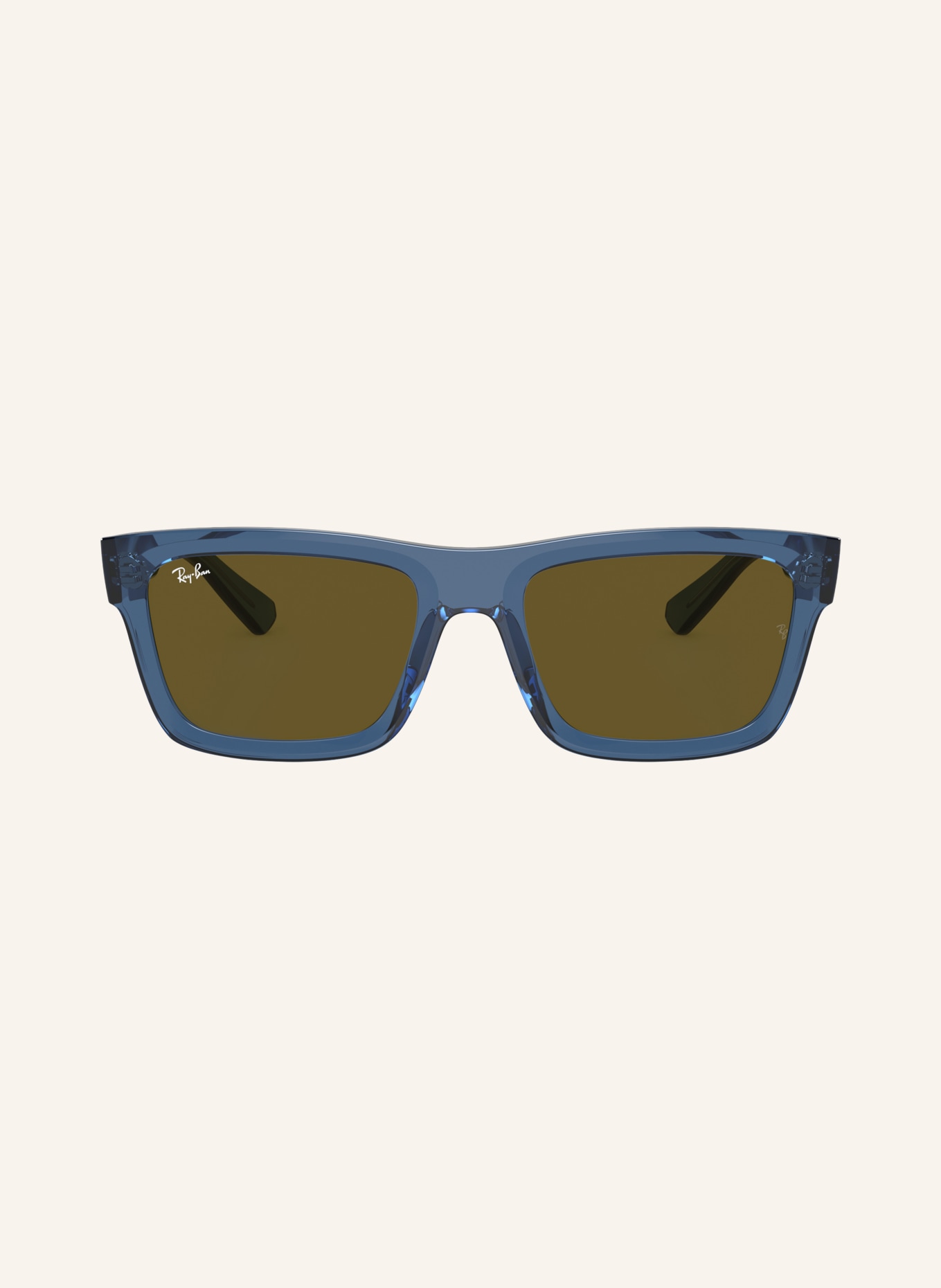 Ray-Ban Zonnebril RB4396: DONKERBLAUW/BRUIN