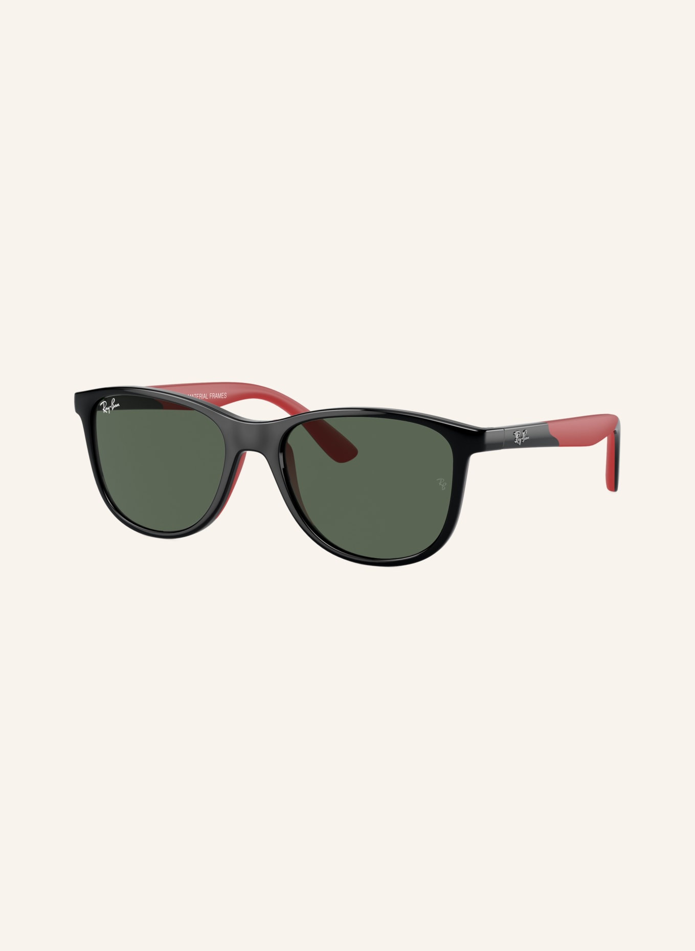 Ray-Ban Zonnebril RJ9077S: ZWART/ DONKERGROEN