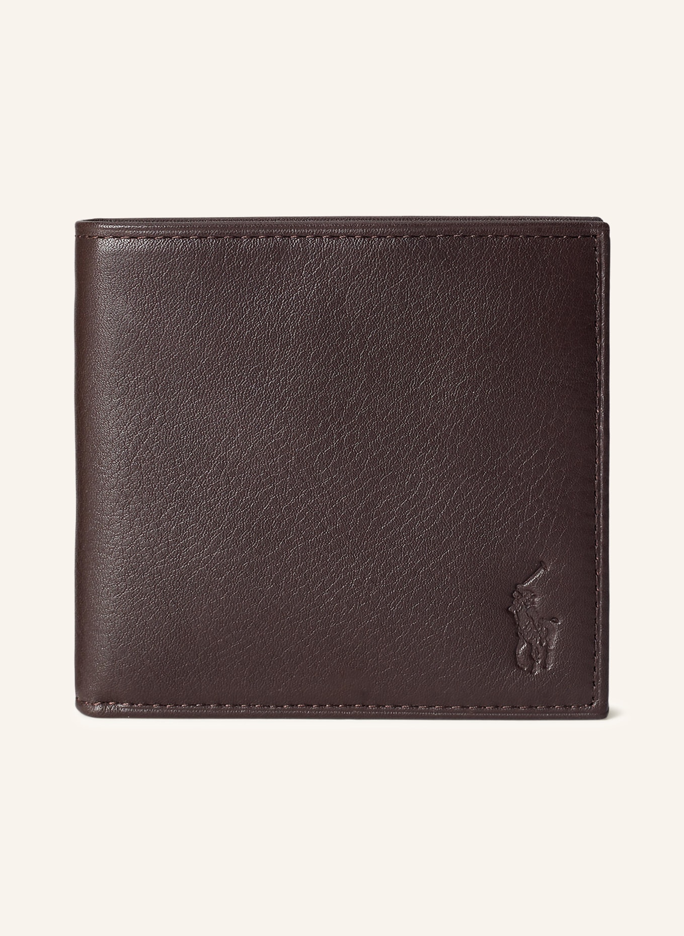 POLO RALPH LAUREN portemonnee: MARRON FONCÉ
