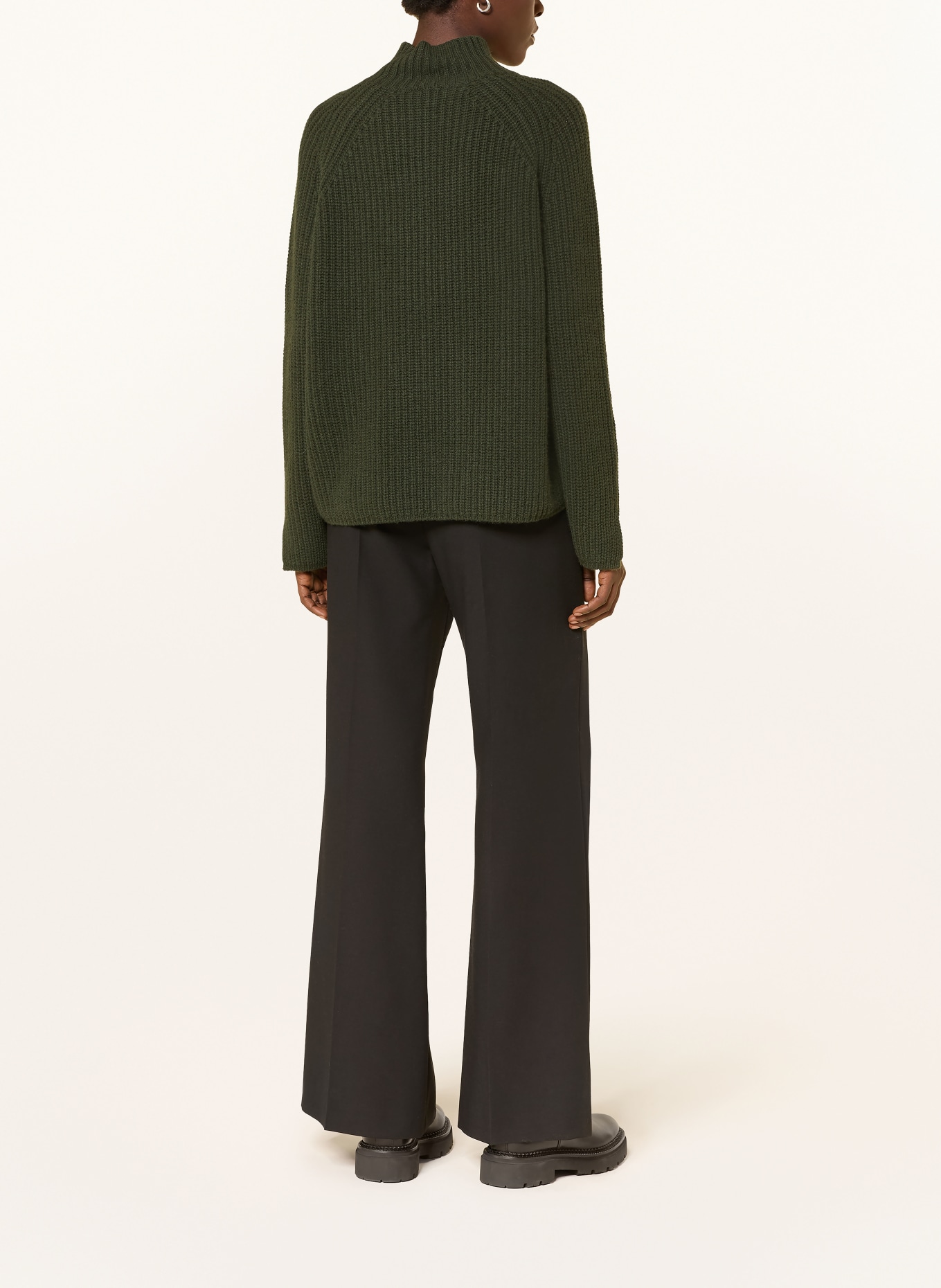 lilienfels Pull en cachemire: GROEN