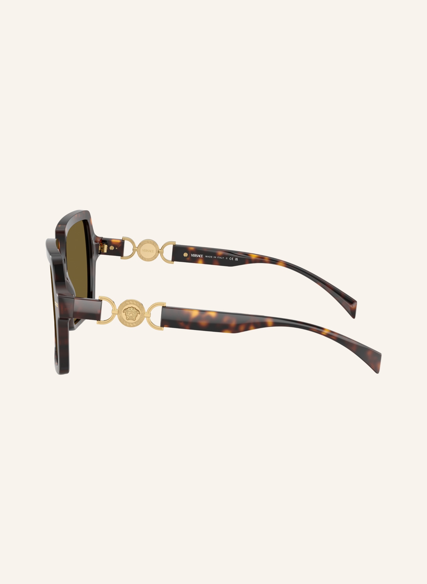 VERSACE Sonnenbrille VE4441: HAVANA/ BRAUN