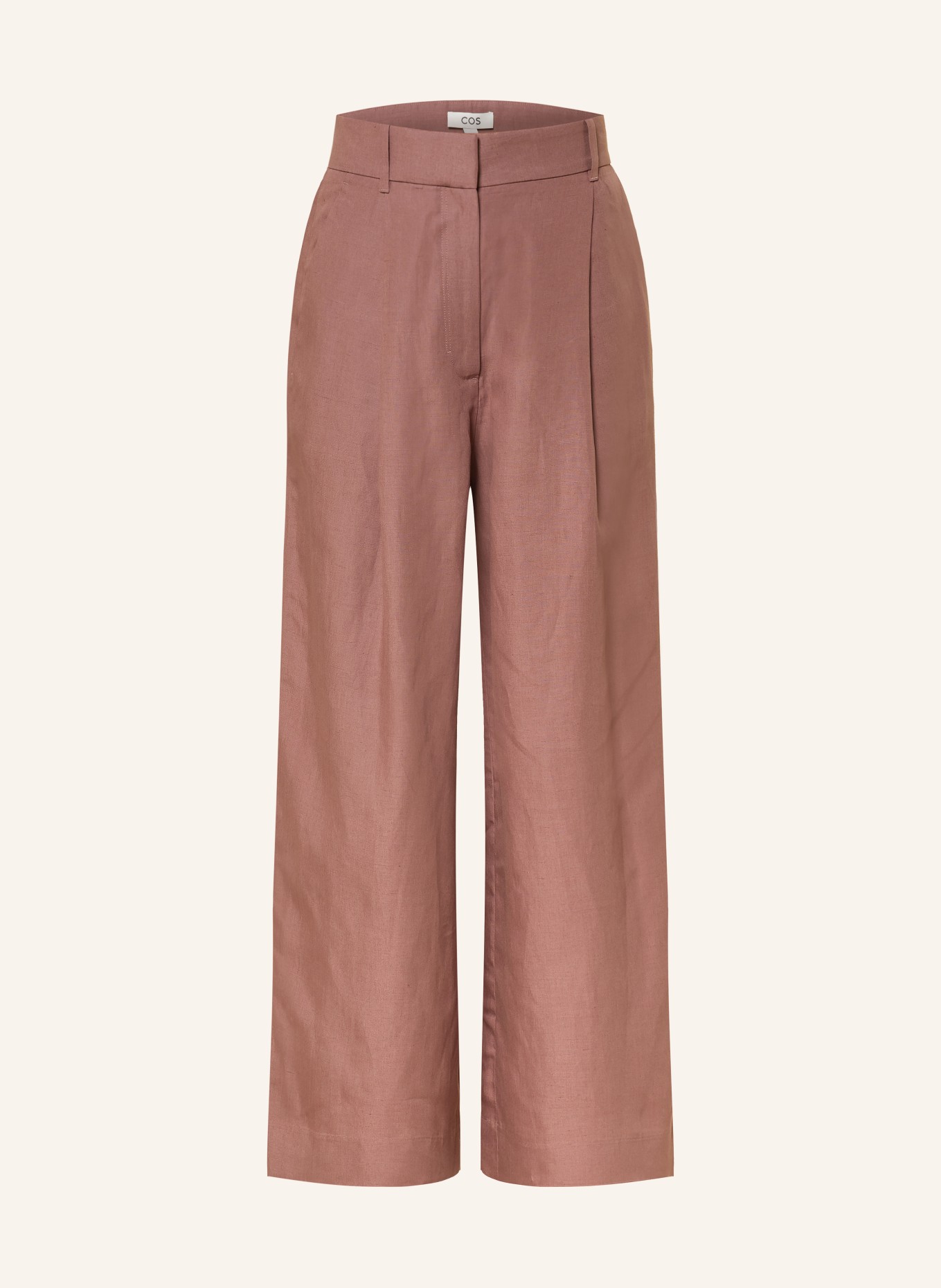COS Wide leg trousers: DUSKY PINK