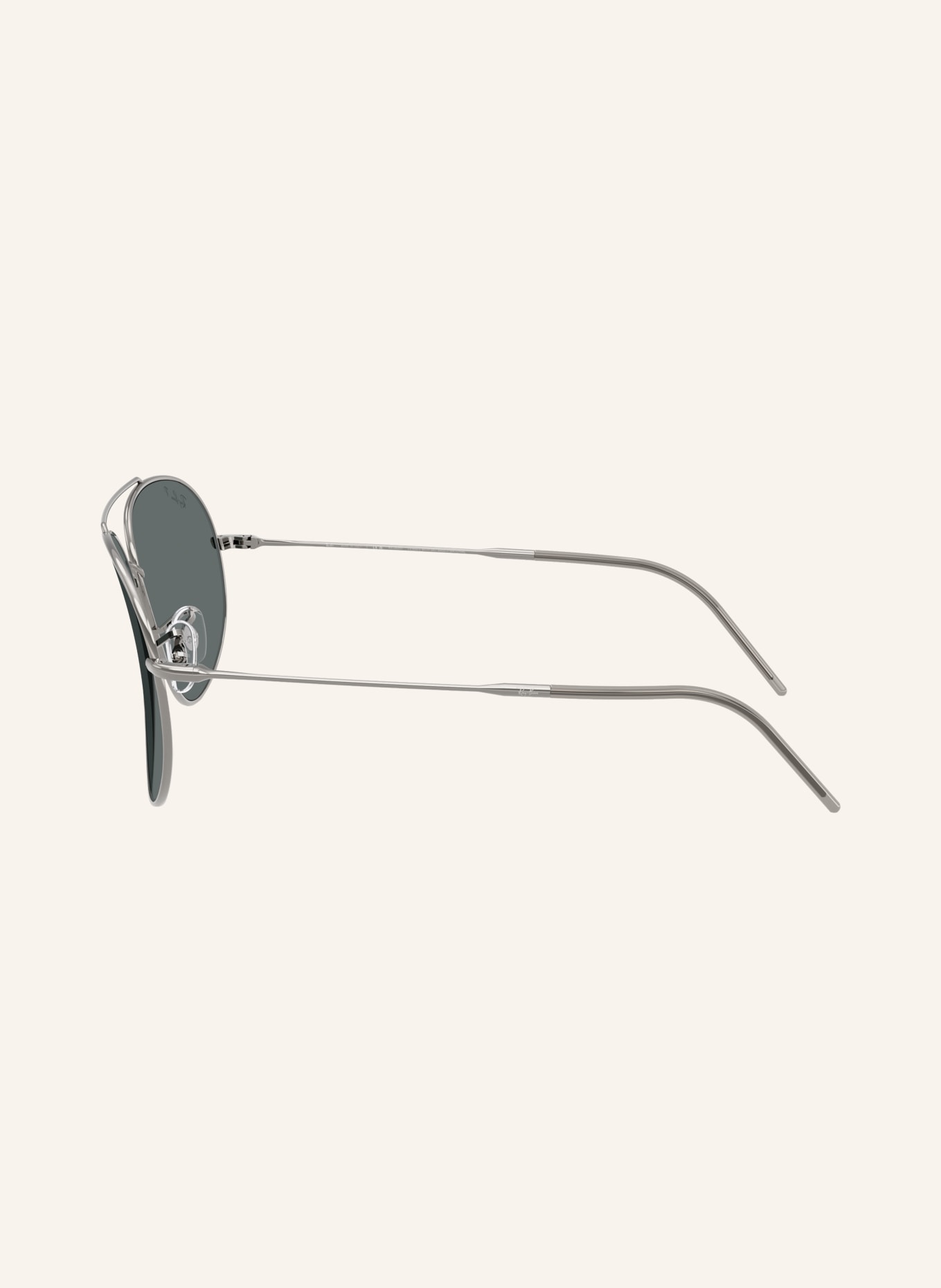 Ray-Ban Sunglasses AVIATOR REVERSE: GRAY/DARK GRAY POLARIZED
