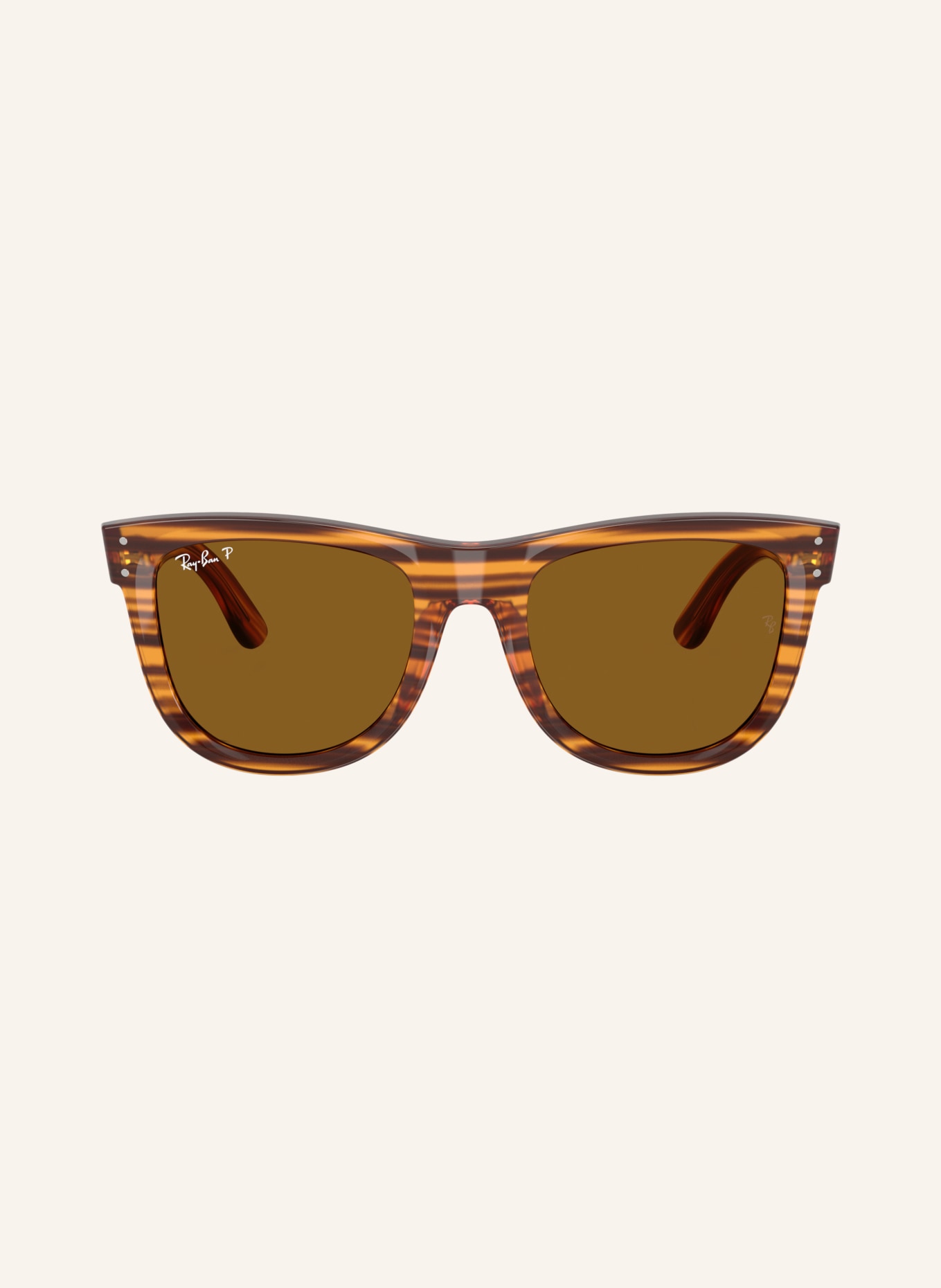 Ray-Ban Sonnenbrille WAYFARER REVERSE: HAVANA/ BRAUN POLARISIERT