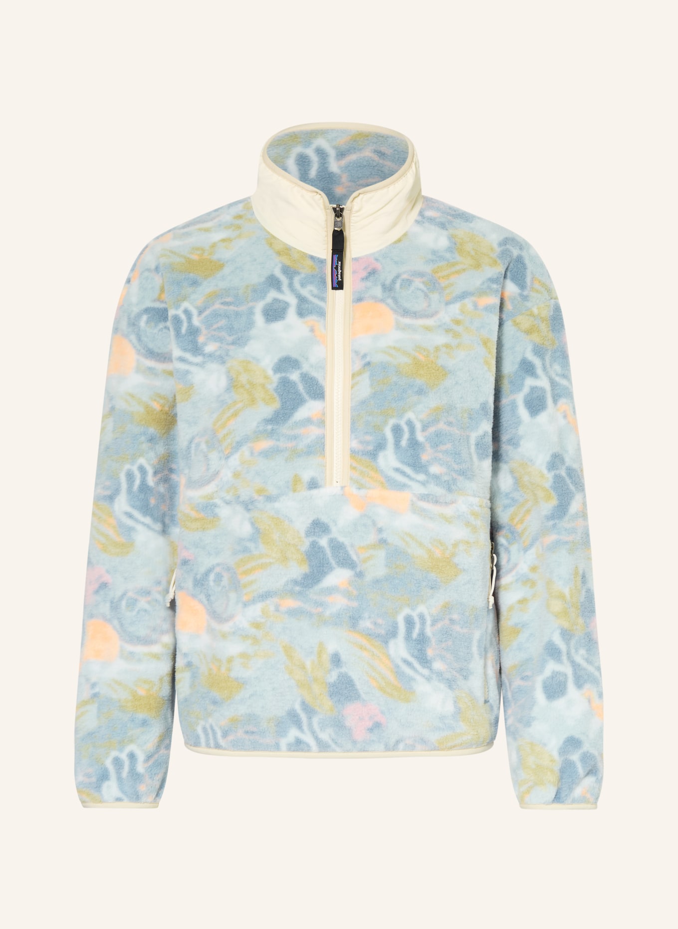 patagonia Midlayer SYNCHILLA®: LICHTBLAUW / DONKERGEEL / BLAUW