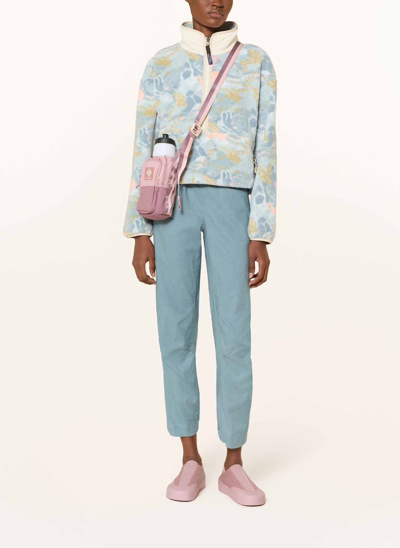 patagonia Midlayer SYNCHILLA®: LICHTBLAUW / DONKERGEEL / BLAUW