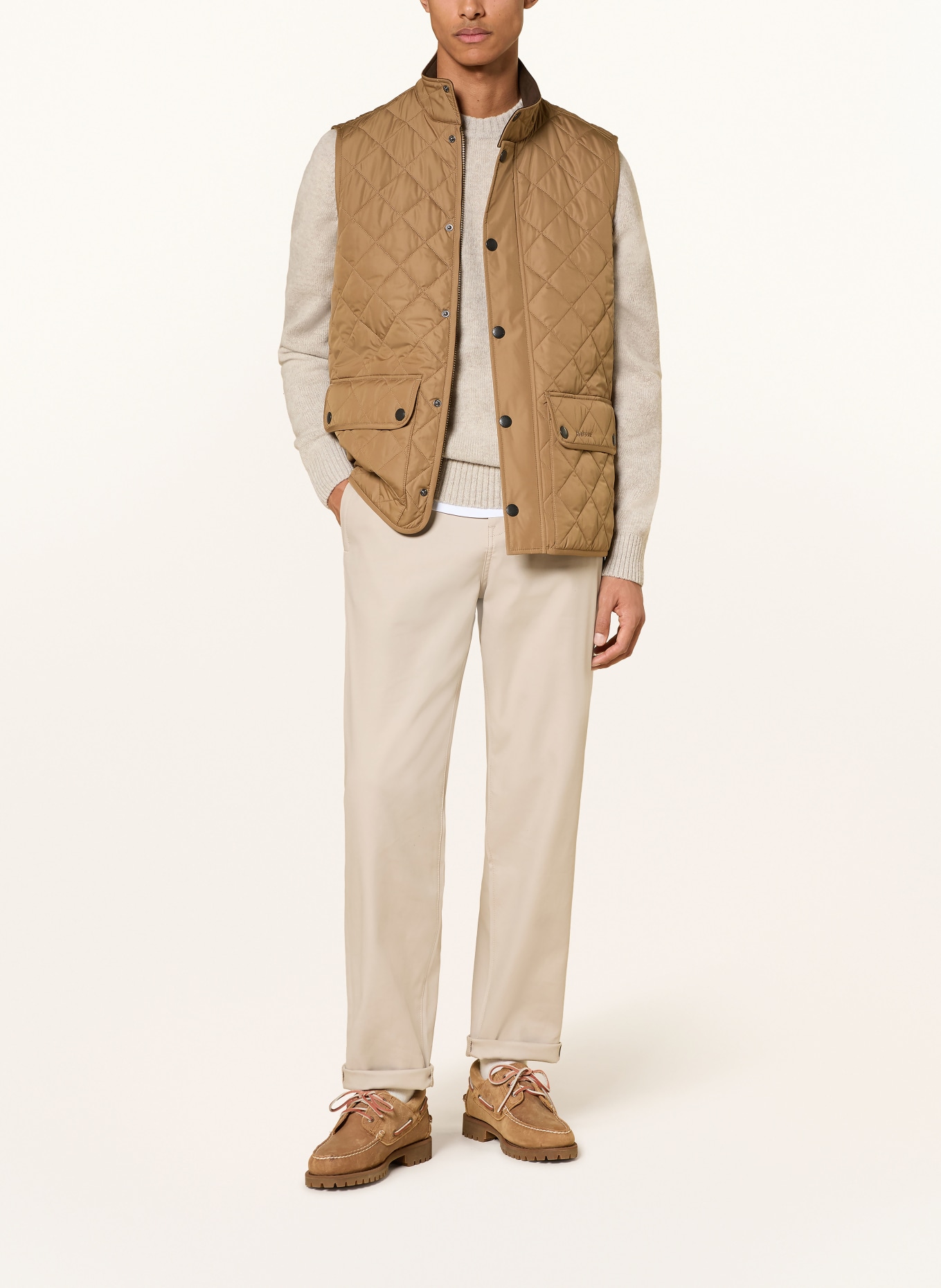 Barbour Steppweste: CAMEL