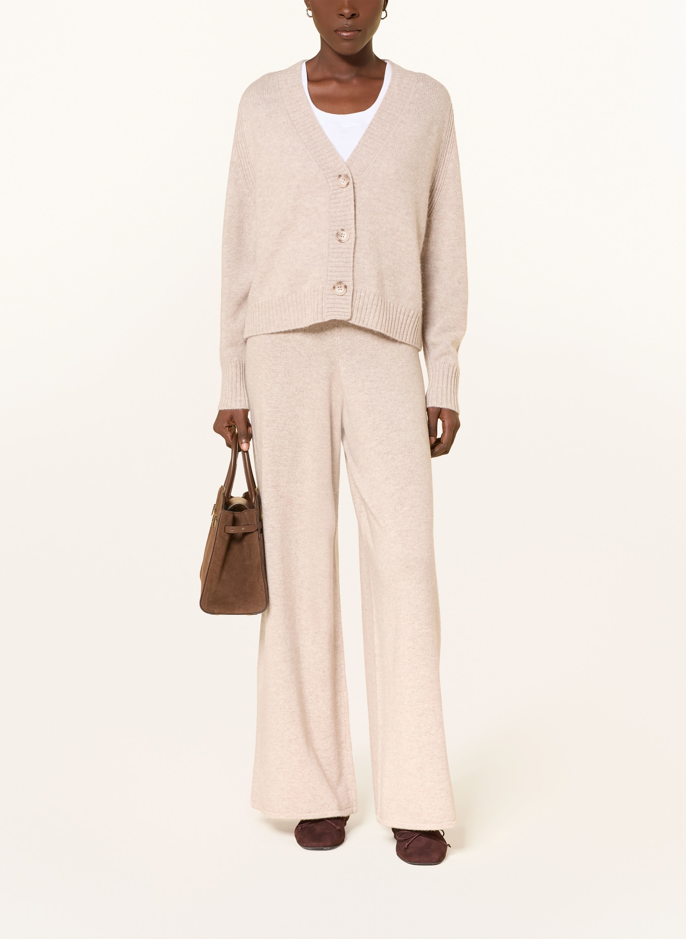 lilienfels Strickjacke aus Cashmere: BEIGE
