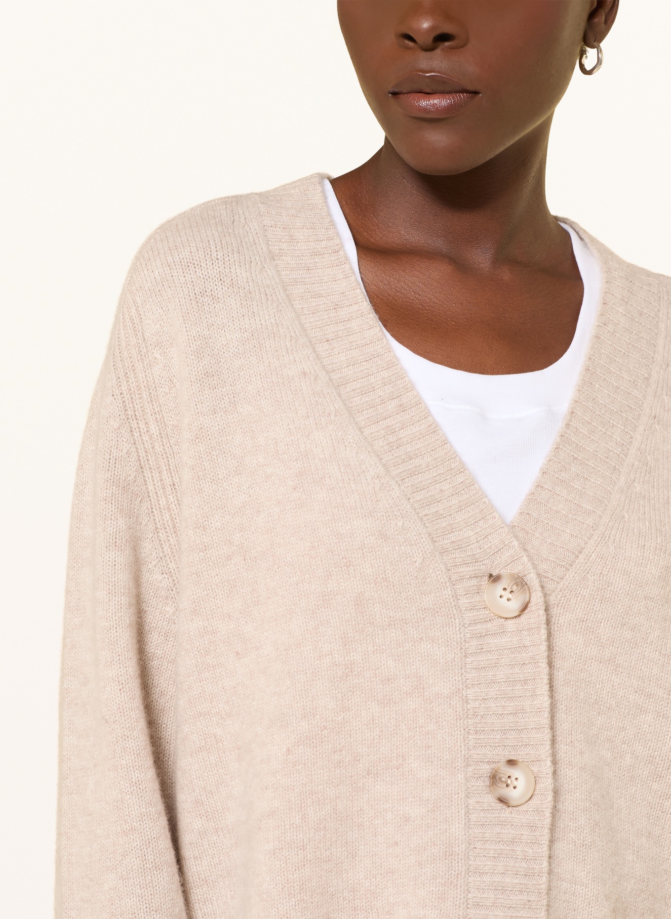 lilienfels Strickjacke aus Cashmere: BEIGE