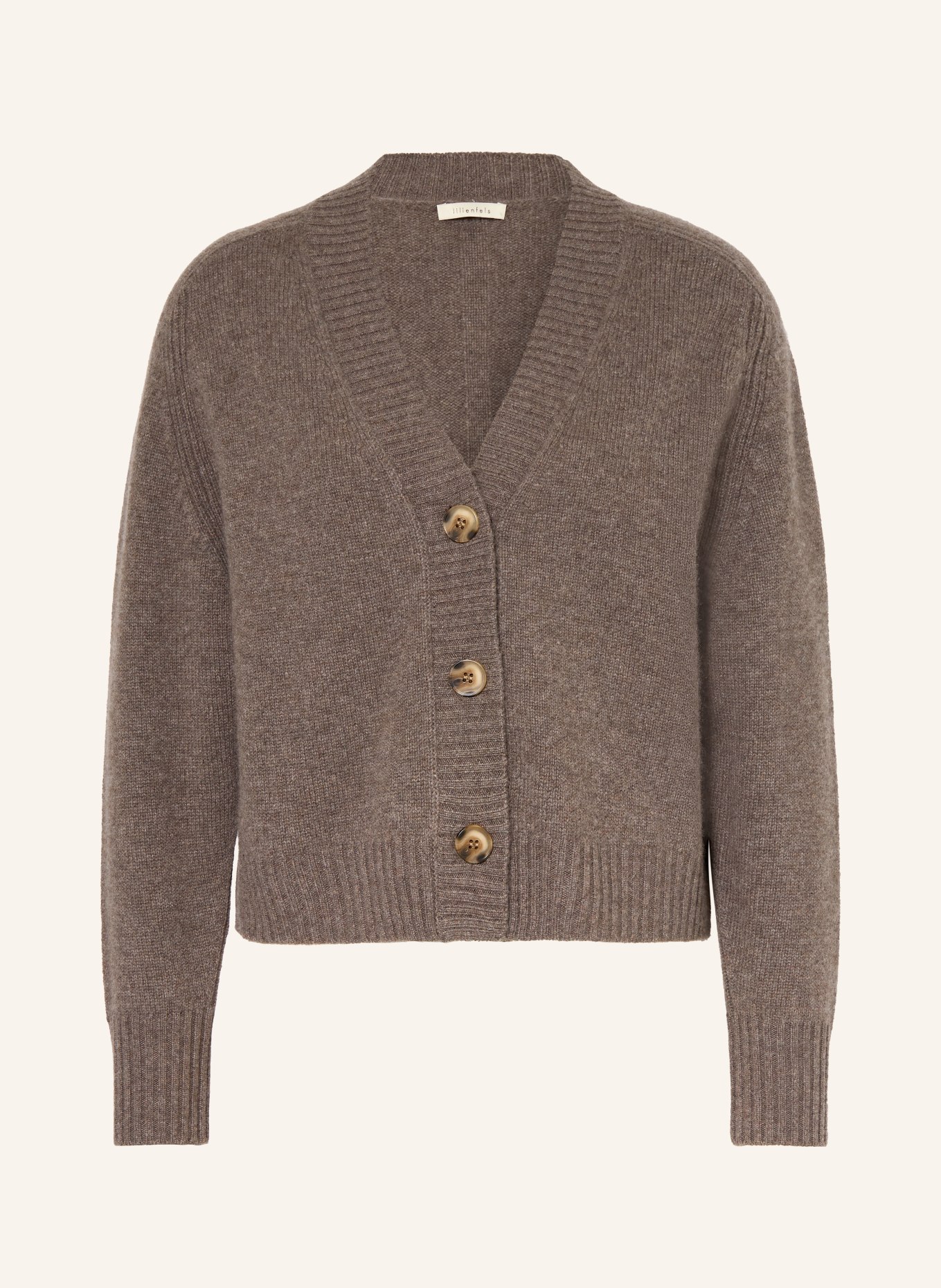 lilienfels Cardigan en cachemire: MARRON