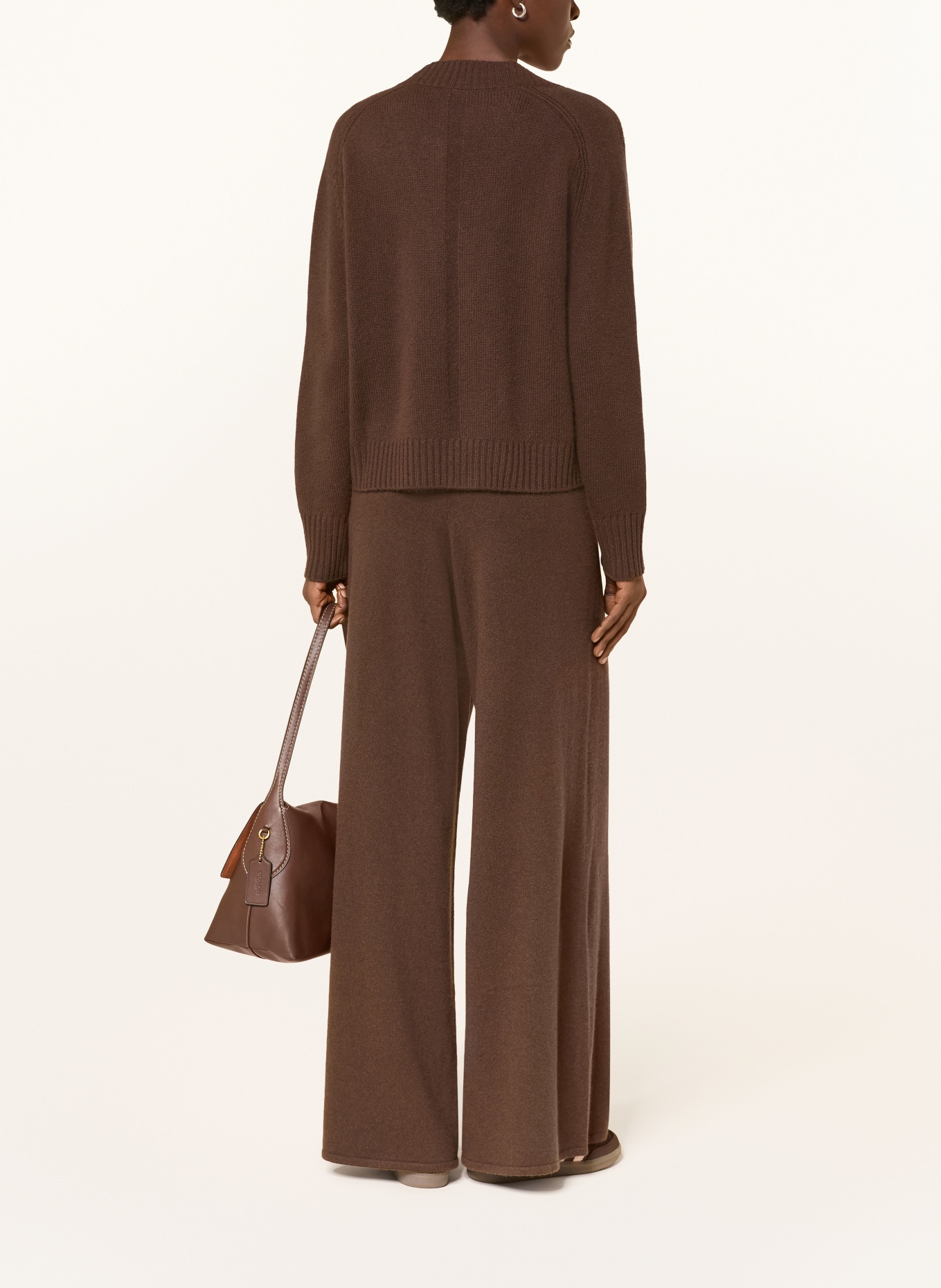 lilienfels Strickjacke aus Cashmere: BRAUN