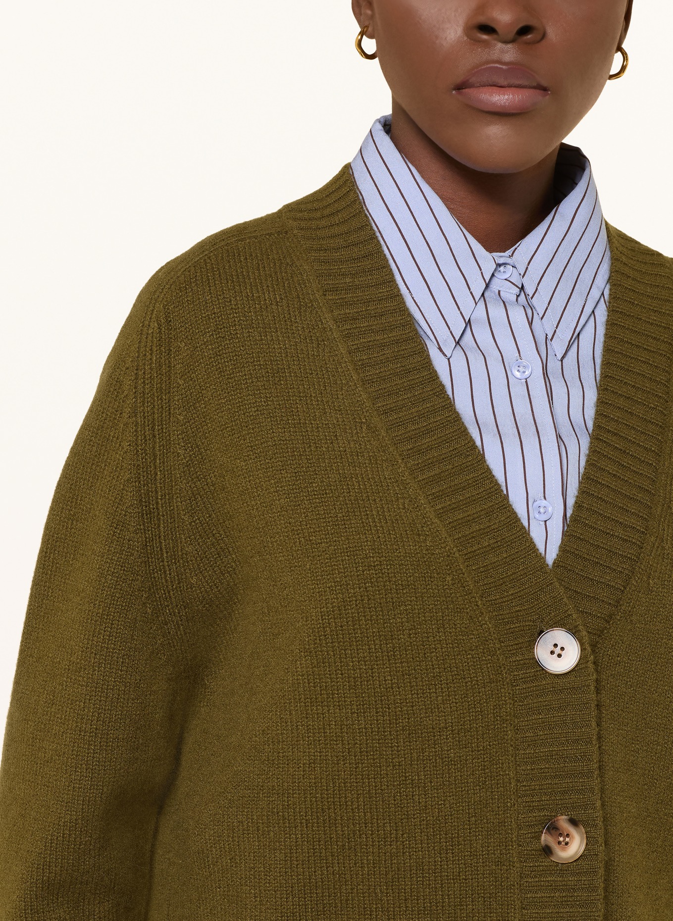 lilienfels Strickjacke aus Cashmere: OLIV