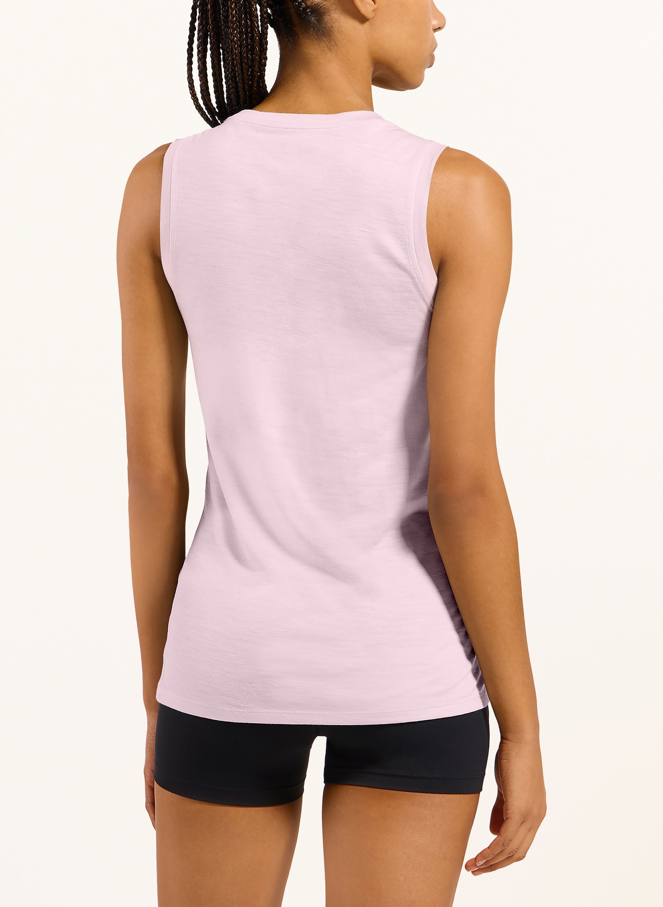 odlo Functional underwear top NATURAL MERINO 160 made of merino wool: PINK