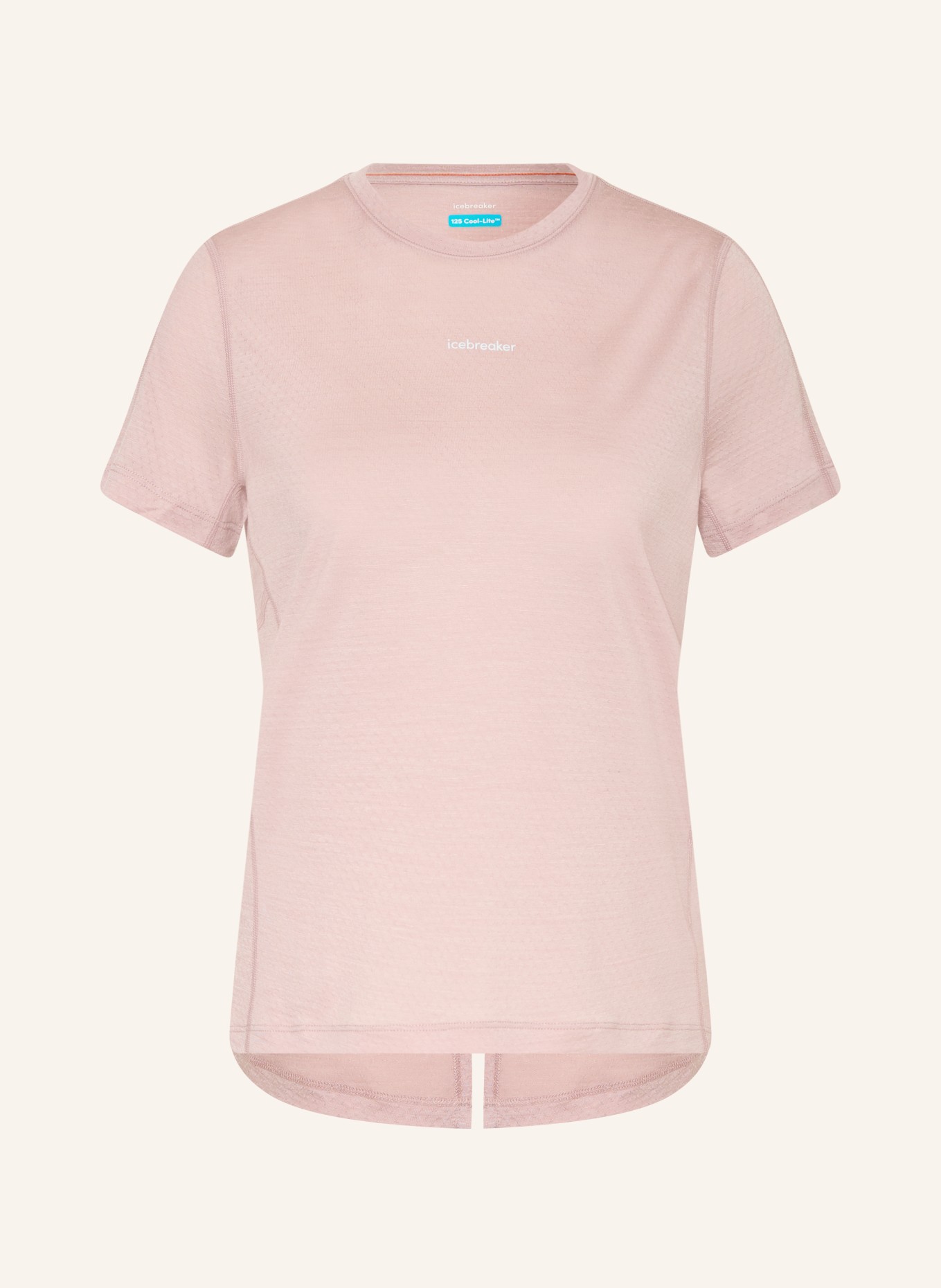 icebreaker Tričko 125 COOL-LITE™ SPEED s merino vlnou: RŮŽOVÁ